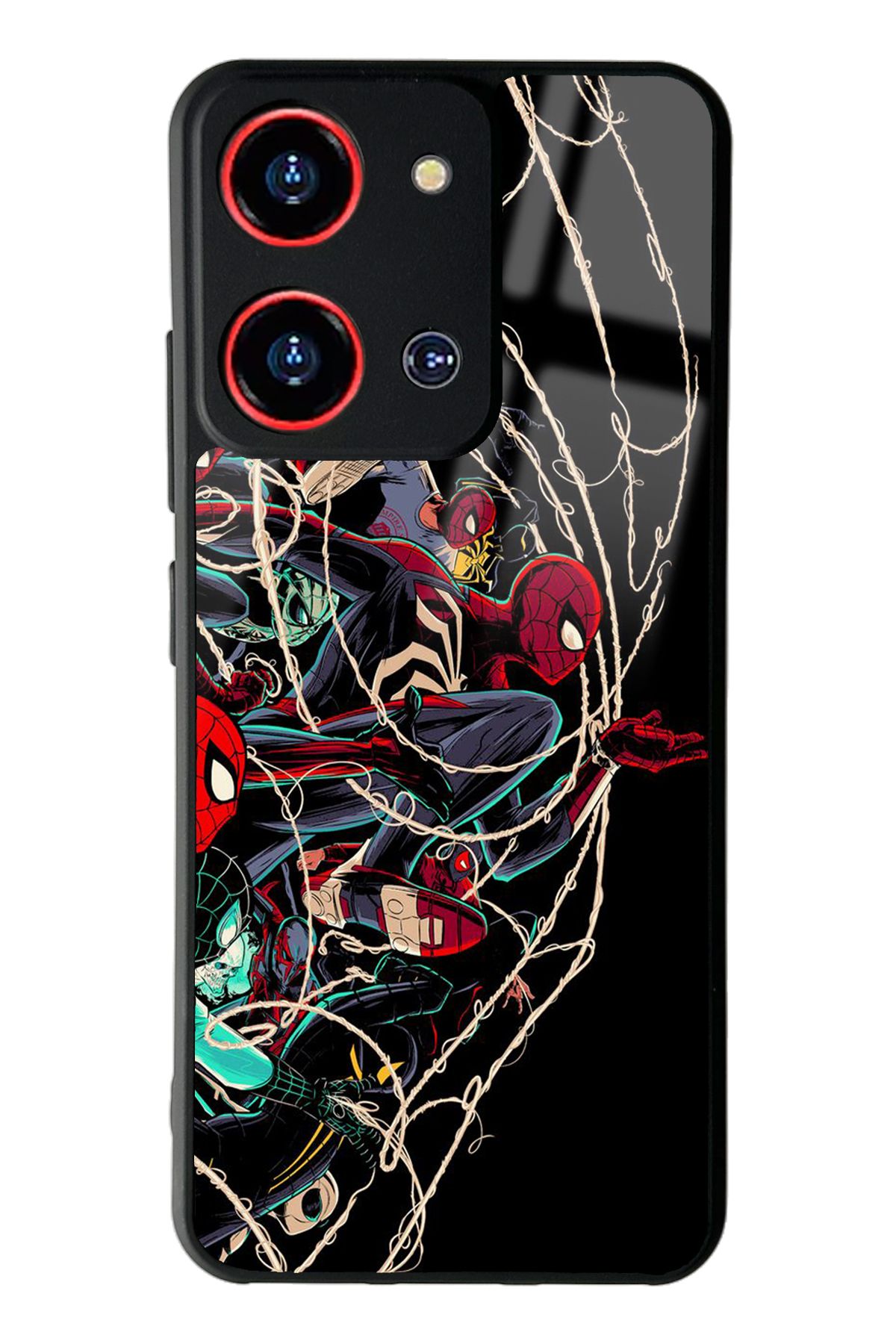 Spoyi Reeder S19 Max Pro S Zoom Spider Earth Tasarımlı Glossy Telefon Kılıfı