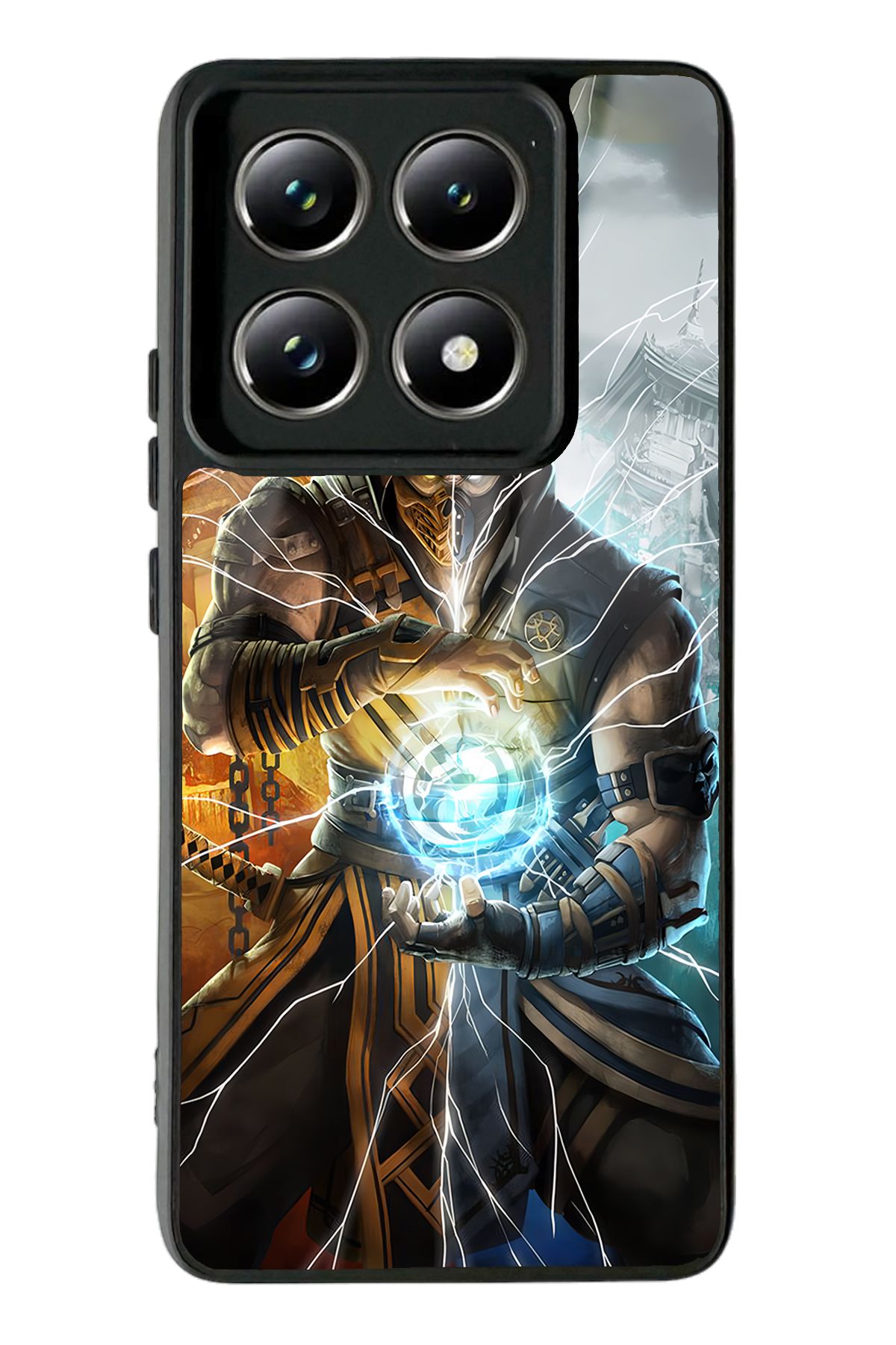 Spoyi Xiaomi Mi 14 T Pro Mortal Combat Tasarımlı Glossy Telefon Kılıfı