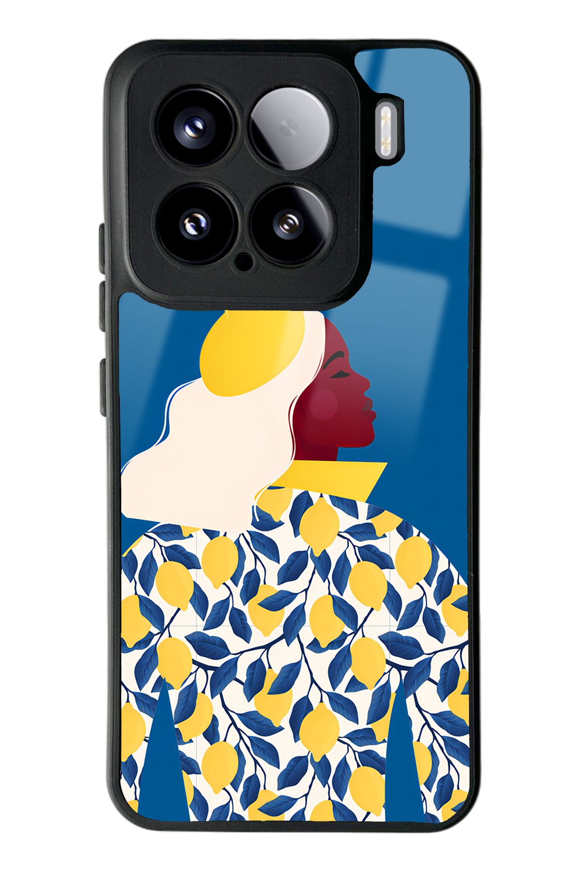 Spoyi Xiaomi Mi 15 Lemon Woman Tasarımlı Glossy Telefon Kılıfı
