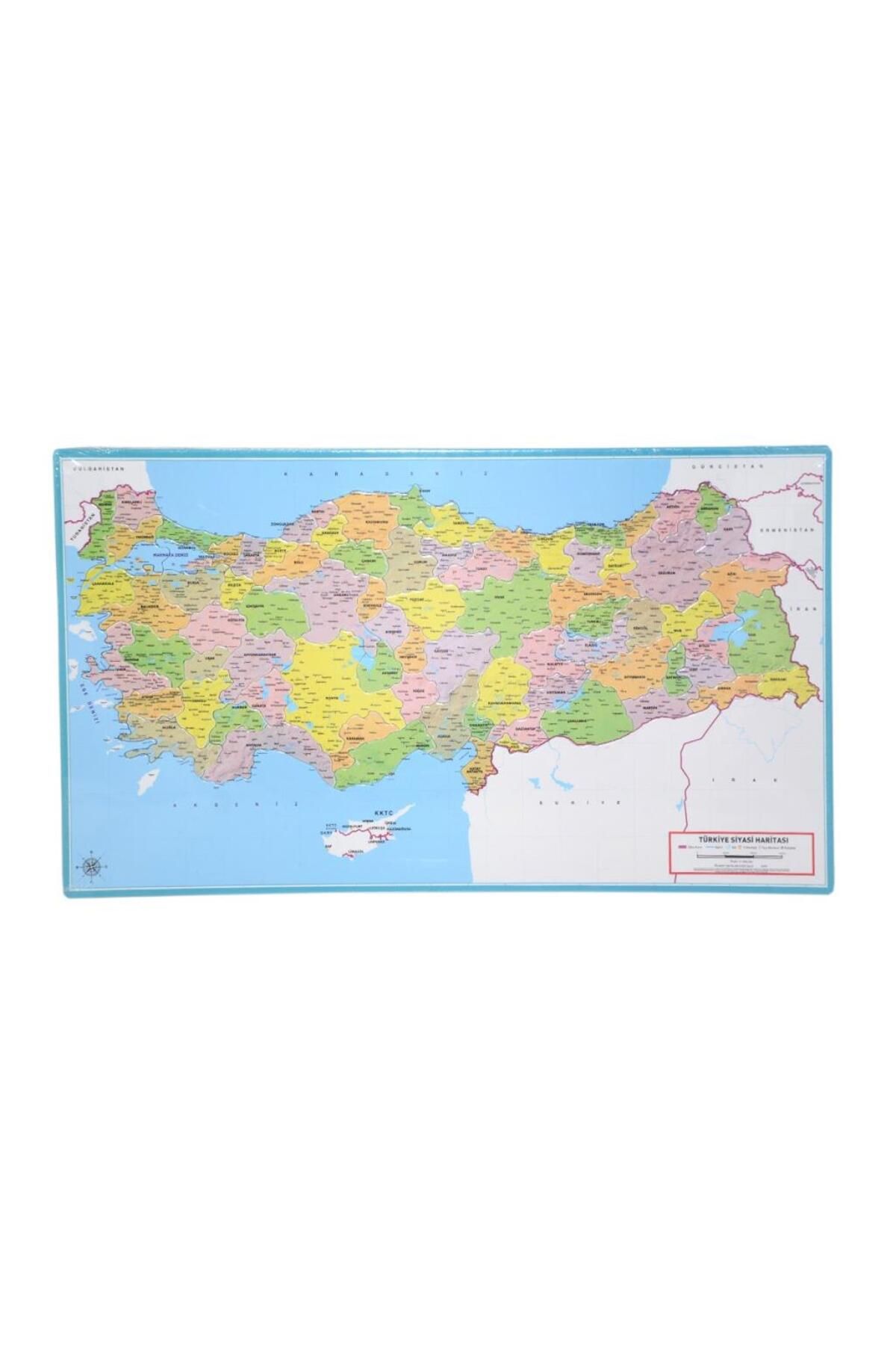 NessiWorld LCSH001 Laço Siyasi Harita Çerçeveli Puzzle