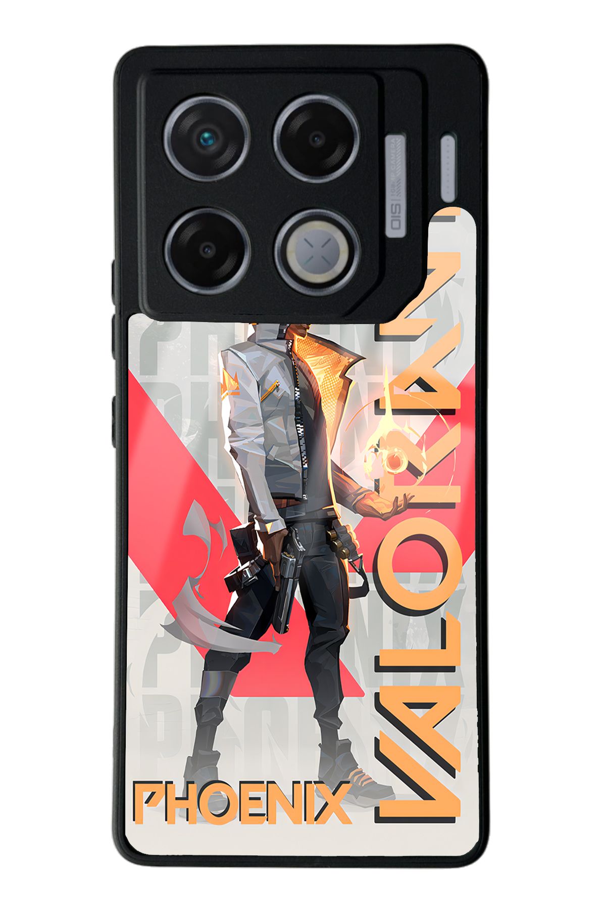 Spoyi GT 20 Pro uyumlu Valorant Phoenix Tasarımlı Glossy Telefon Kılıfı