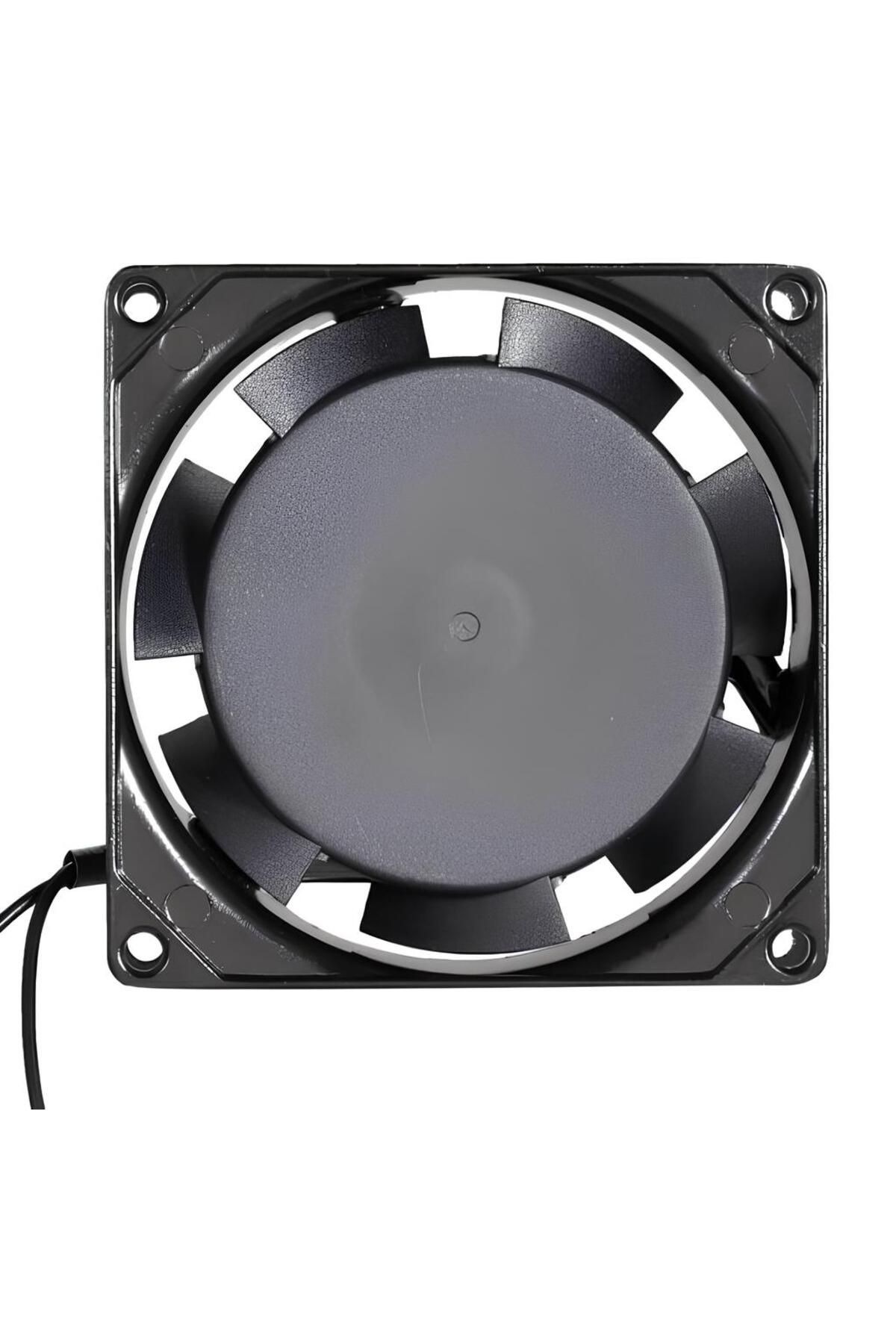 ASİA ELEKTRONİK 80X80X38 MM 8X8 220 VOLT METAL KASA FAN