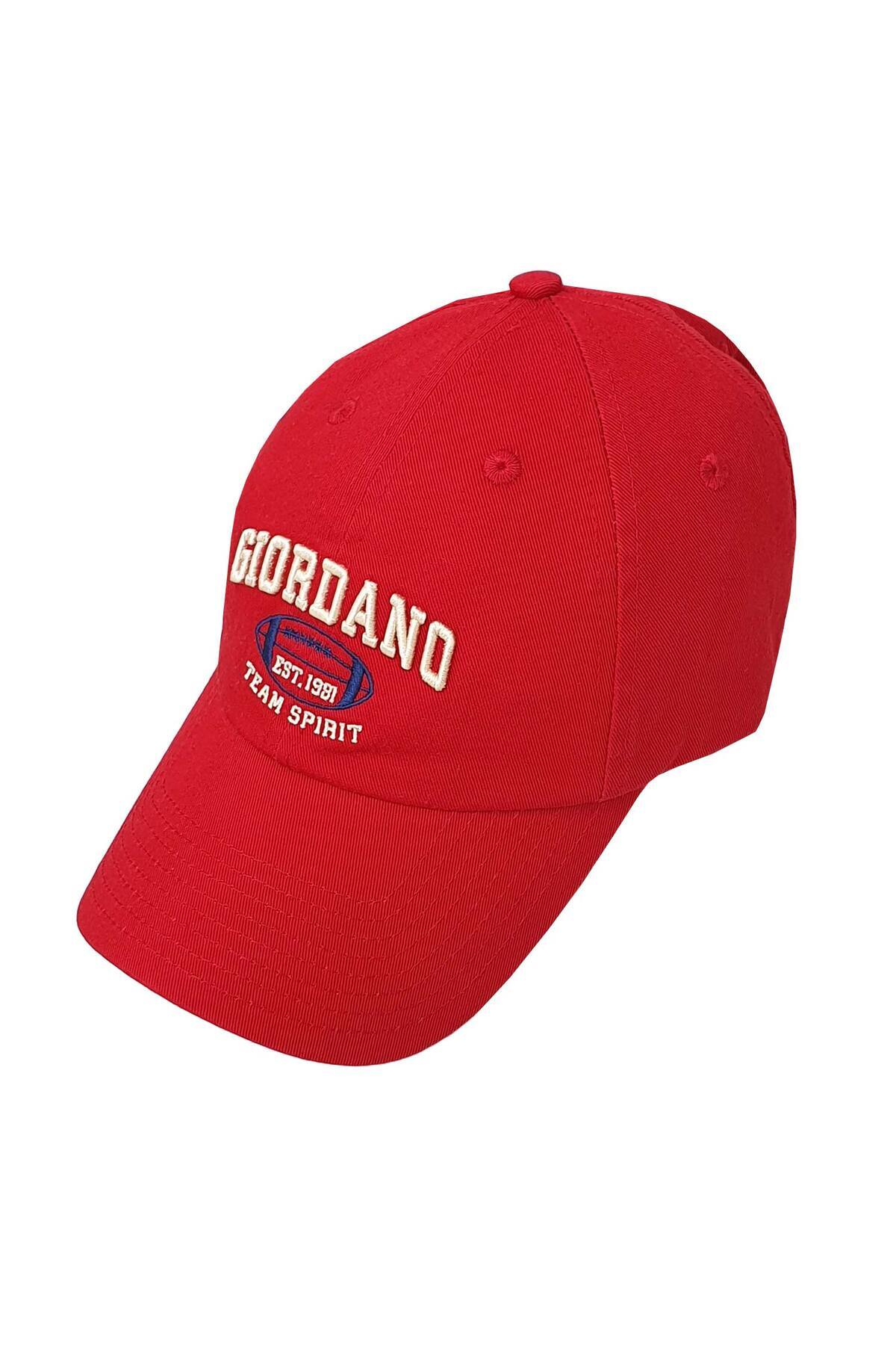 Giordano-Cotton 3D Embroidered Cap: Classic Style, Premium Detailing 1
