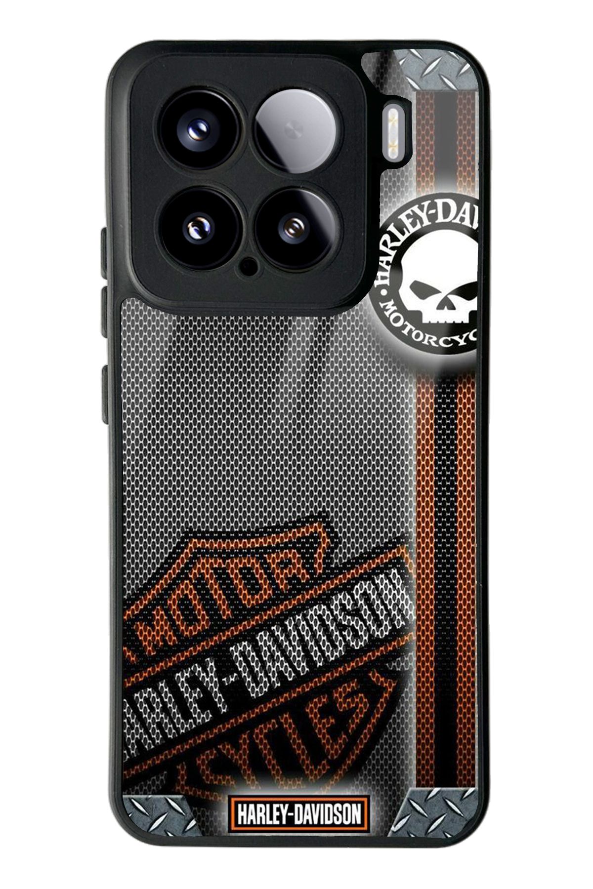Spoyi Xiaomi Mi 15 Karbon Motor Tasarımlı Glossy Telefon Kılıfı