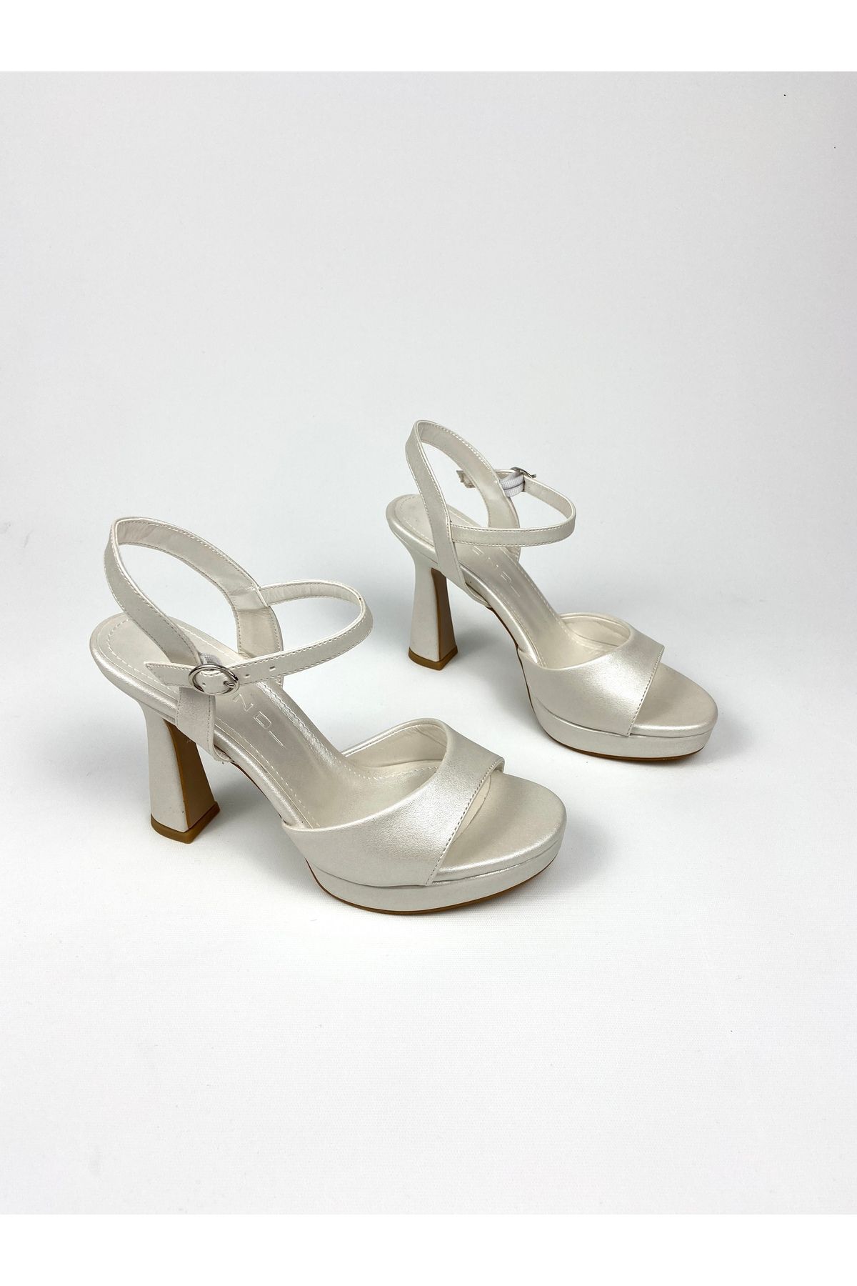 Gloriys Ayakkabı & Çanta deri 11 cm platform topuklu ayakkabı 01470