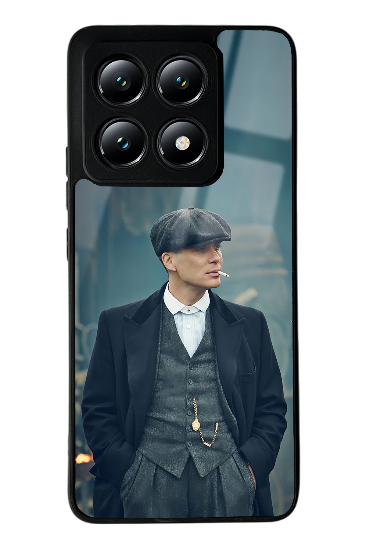 Spoyi Xiaomi Mi 14T Peaky Blinders Thomas Shelby Tasarımlı Glossy Telefon Kılıfı
