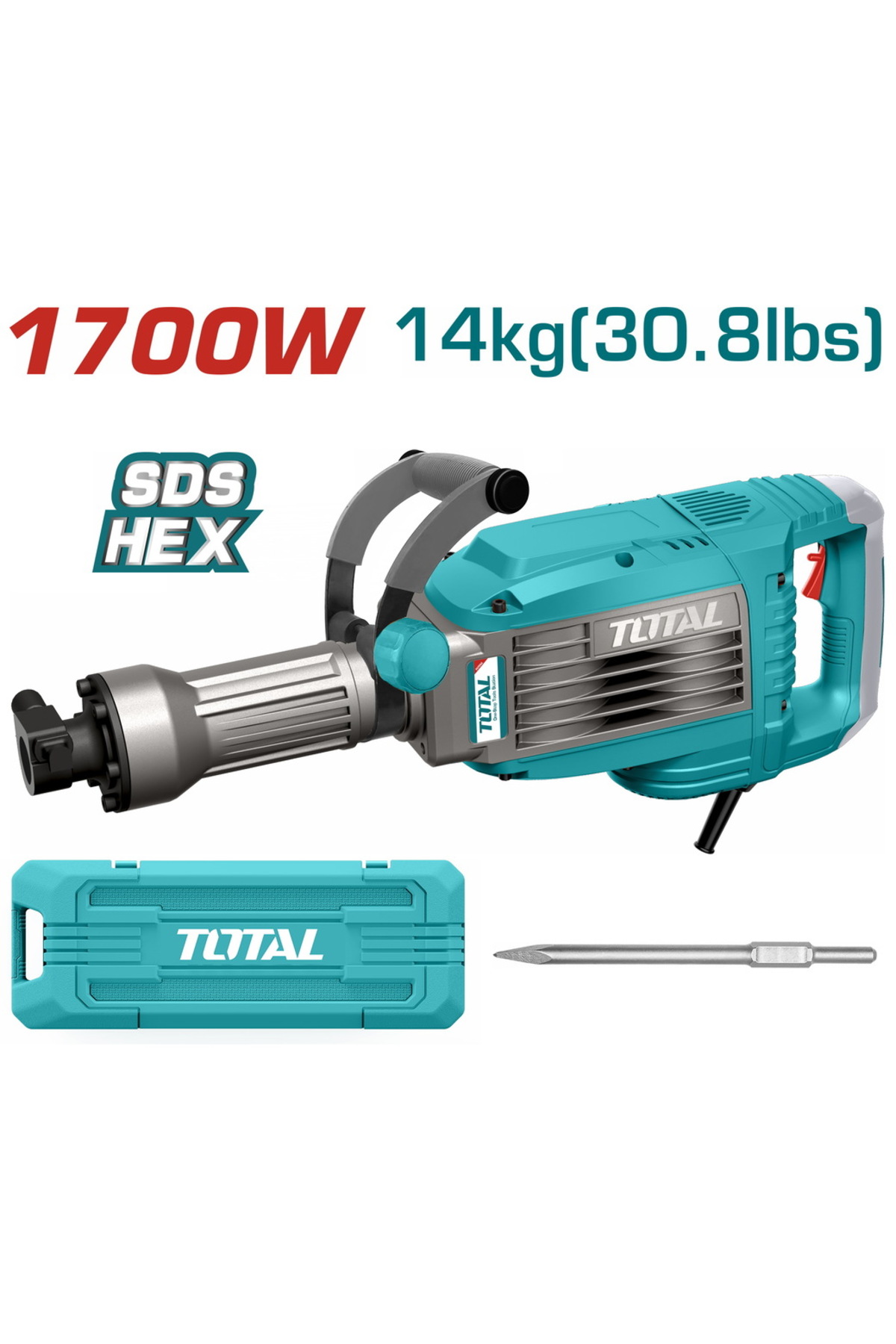 Total SDS HEX Kırıcı Hilti 1700 Watt TH217068 NMS HIRDAVAT