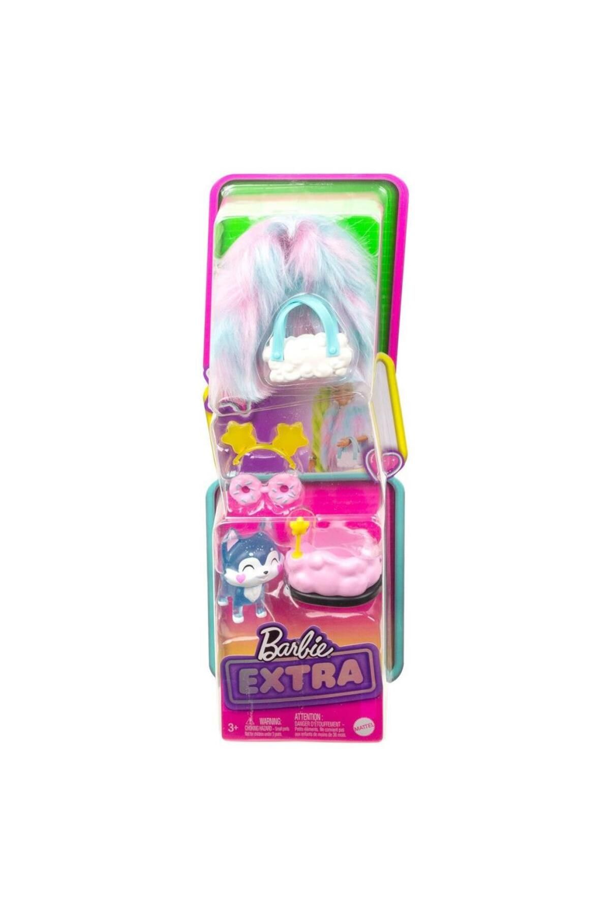 mrpurple HDJ38 Barbie® Extra Hayvan Dostları ve Kıyafet Paketleri