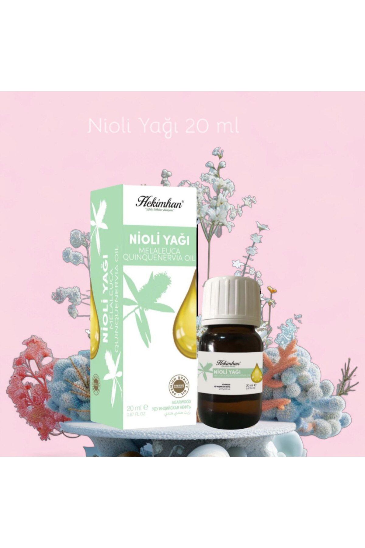 Hekimhan Bitkisel Nioli Yağı 20 ml Giderici Ve Koku Önleyici