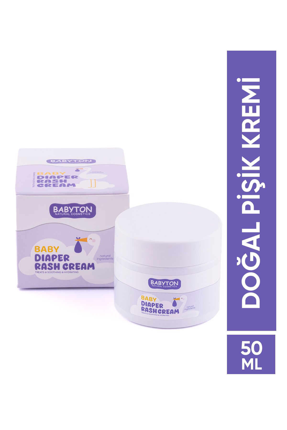 BABYTON Doğal Pişik Kremi 50 ml