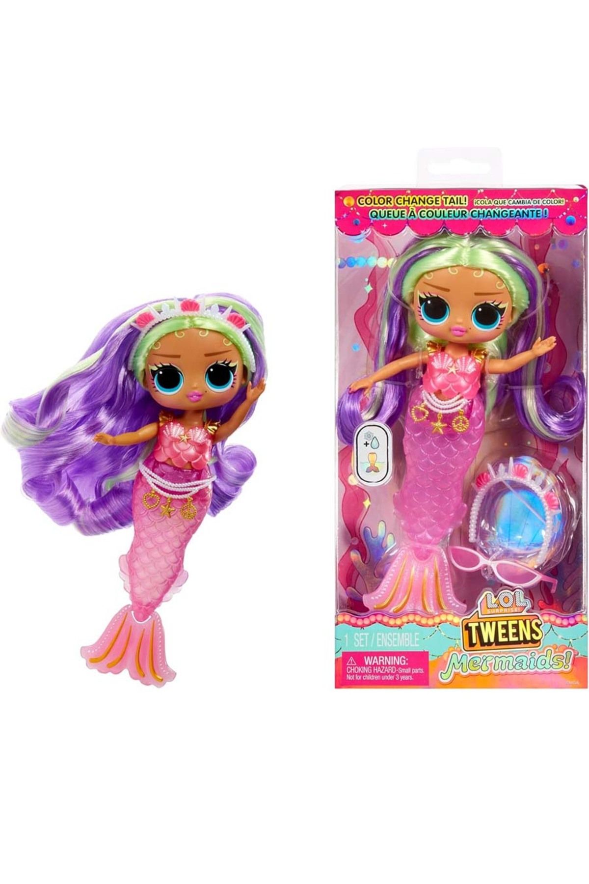 LOL Tweens Denizkızı Bebeği/cleo Cove