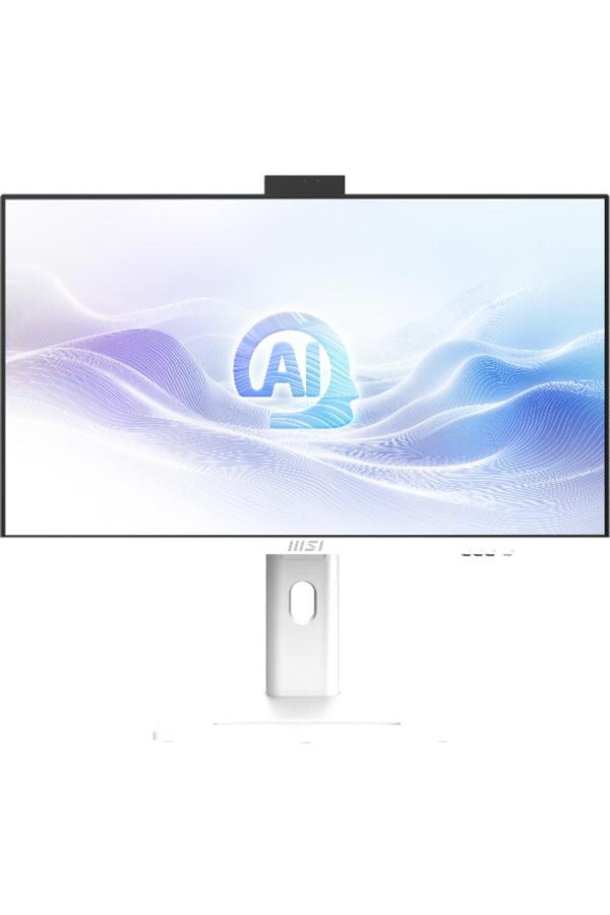 MSI MODERN AM273QP AI 1UM-075XTR ULTRA 7 155H 32GB DDR5 1TB SSD 27 WQHD DOS BEYAZ AIO PC