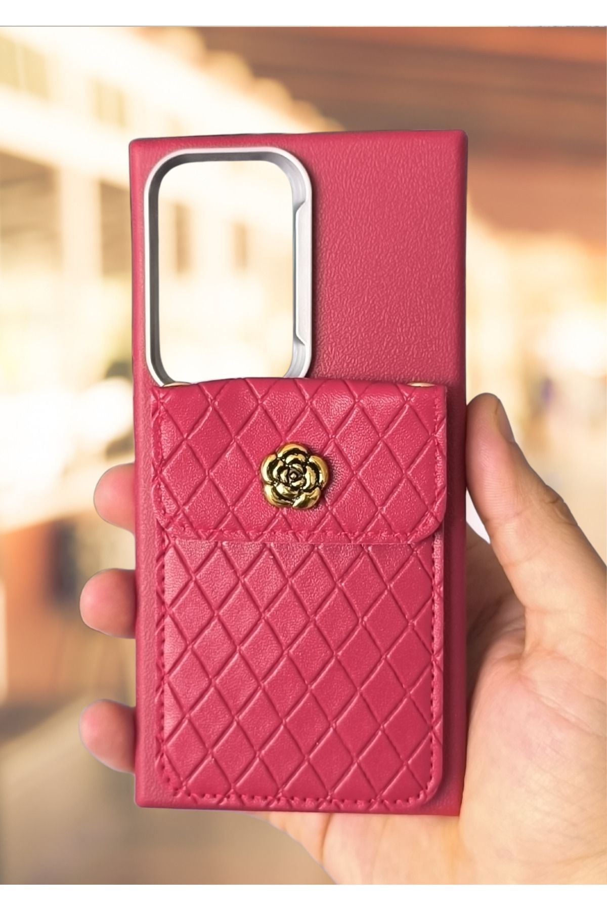 BCASE Samsung S25 Ultra Çantalı Boyun Askılı Kılıf