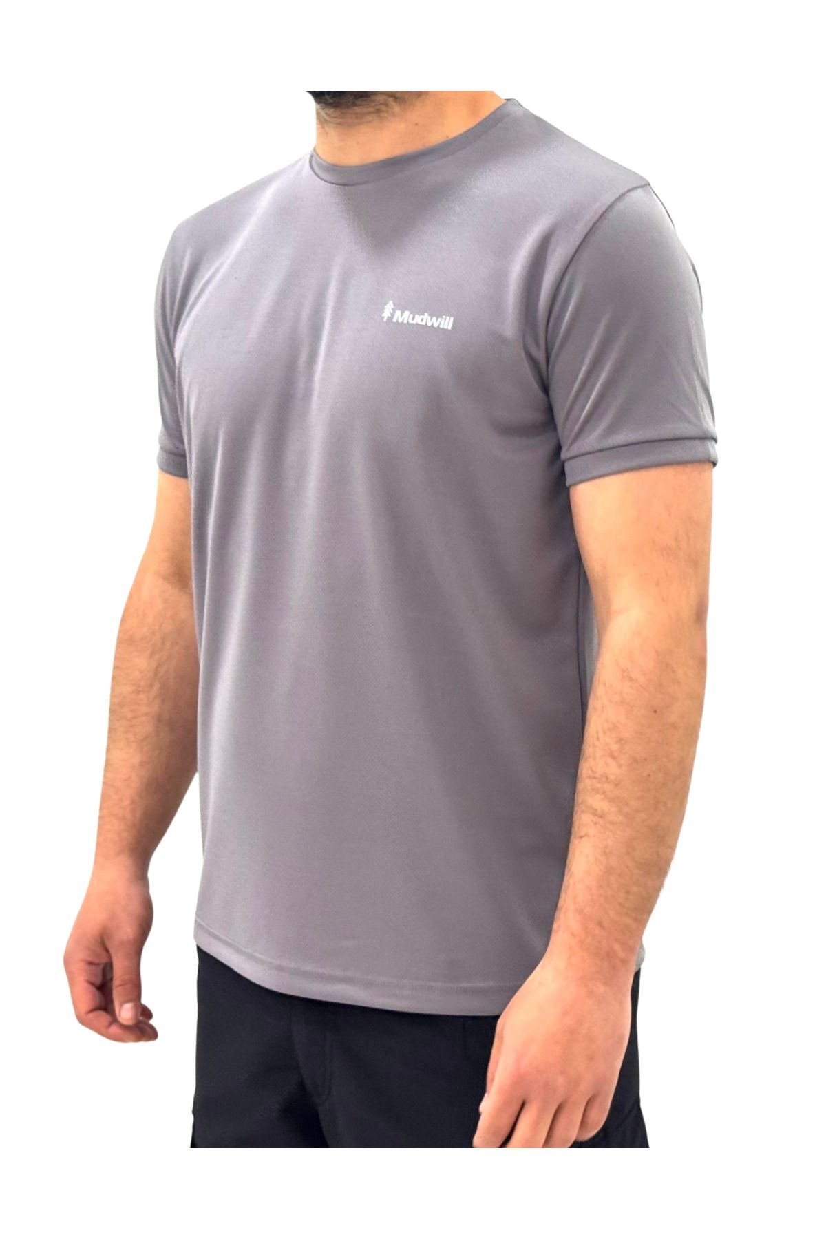 Mudwill Quickdry Spor T-Shirt - Gri