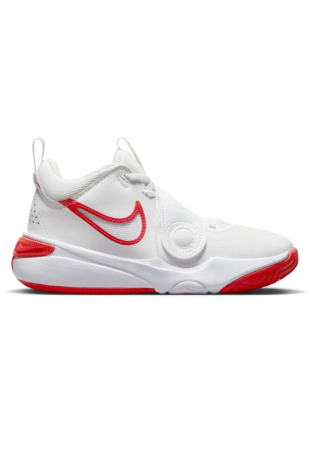 Nike Team Hustle D 11 Unisex Beyaz Basketbol Ayakkabı TUBI