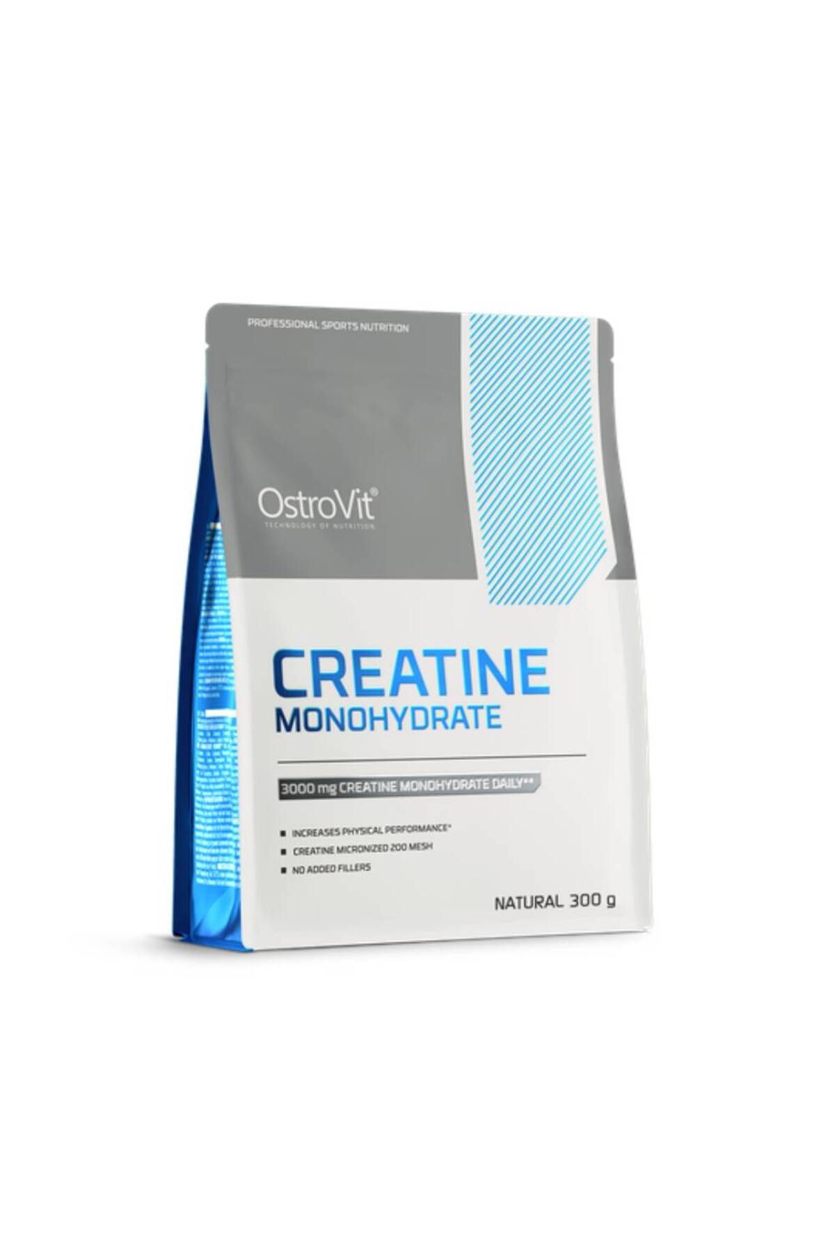 Ostrovit Creatina Monohidrata 300g, Pudra, Ostrovit, Supliment Crestere Masa Musculara - One Size