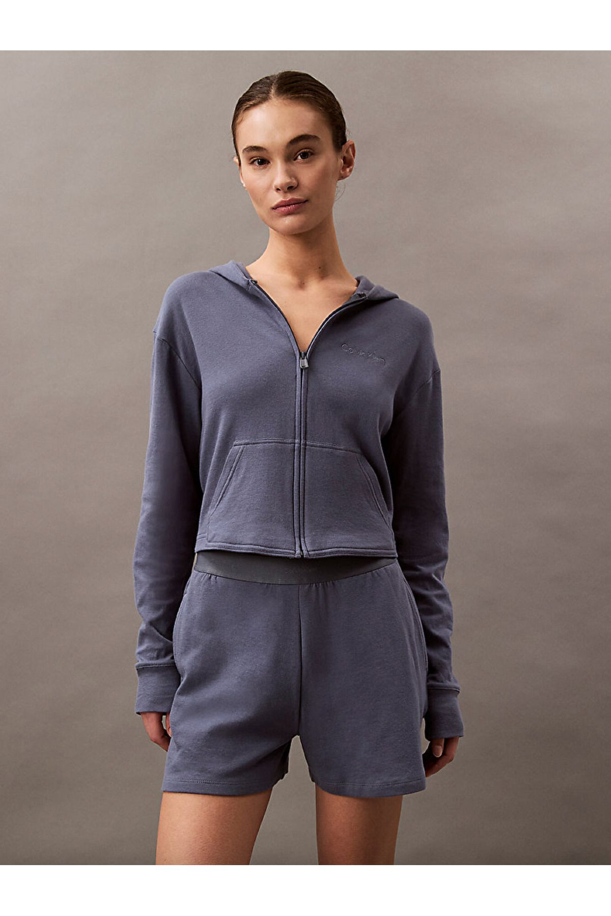 Calvin Klein Lounge Hoodie - Icon Cotton Terry