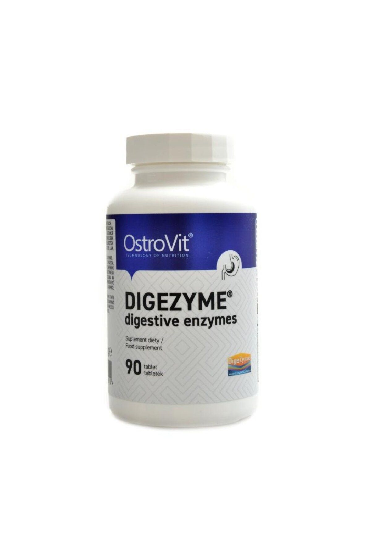 Ostrovit Dygezyme, 90 Tablete, Ostrovit, Enzime Digestive - One Size