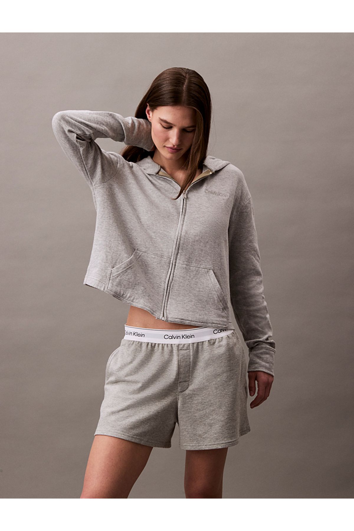 Calvin Klein Lounge Hoodie - Icon Cotton Terry