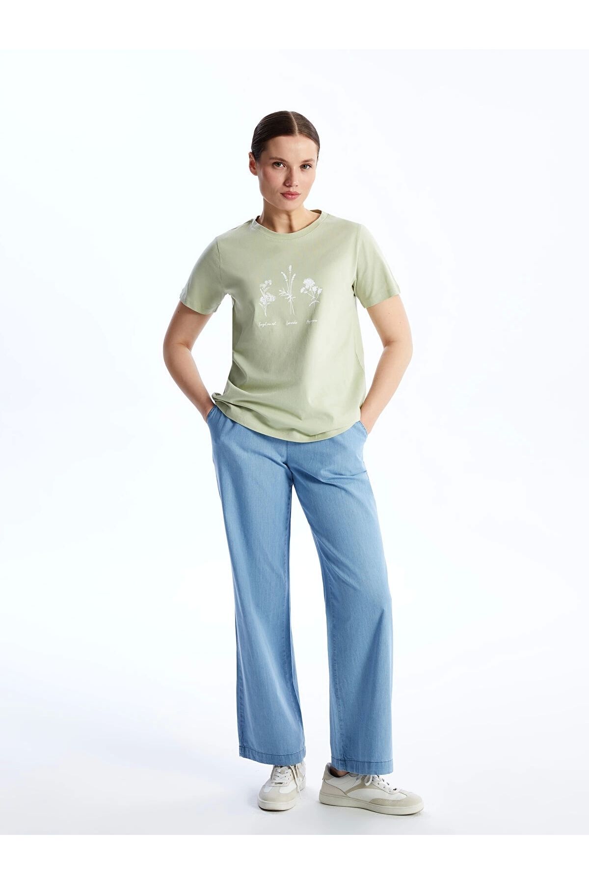 LC Waikiki LCWAIKIKI Classic Wideleg Kadın Jean Pantolon