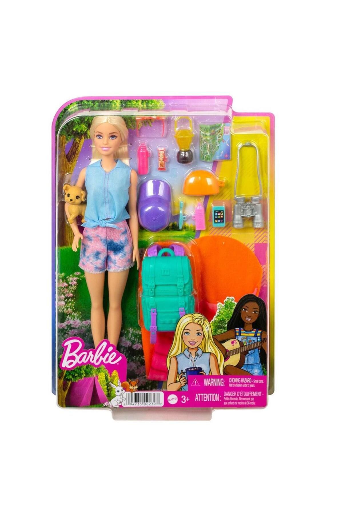 NessiWorld HDF73 Barbie® Kampa Gidiyor Oyun Seti