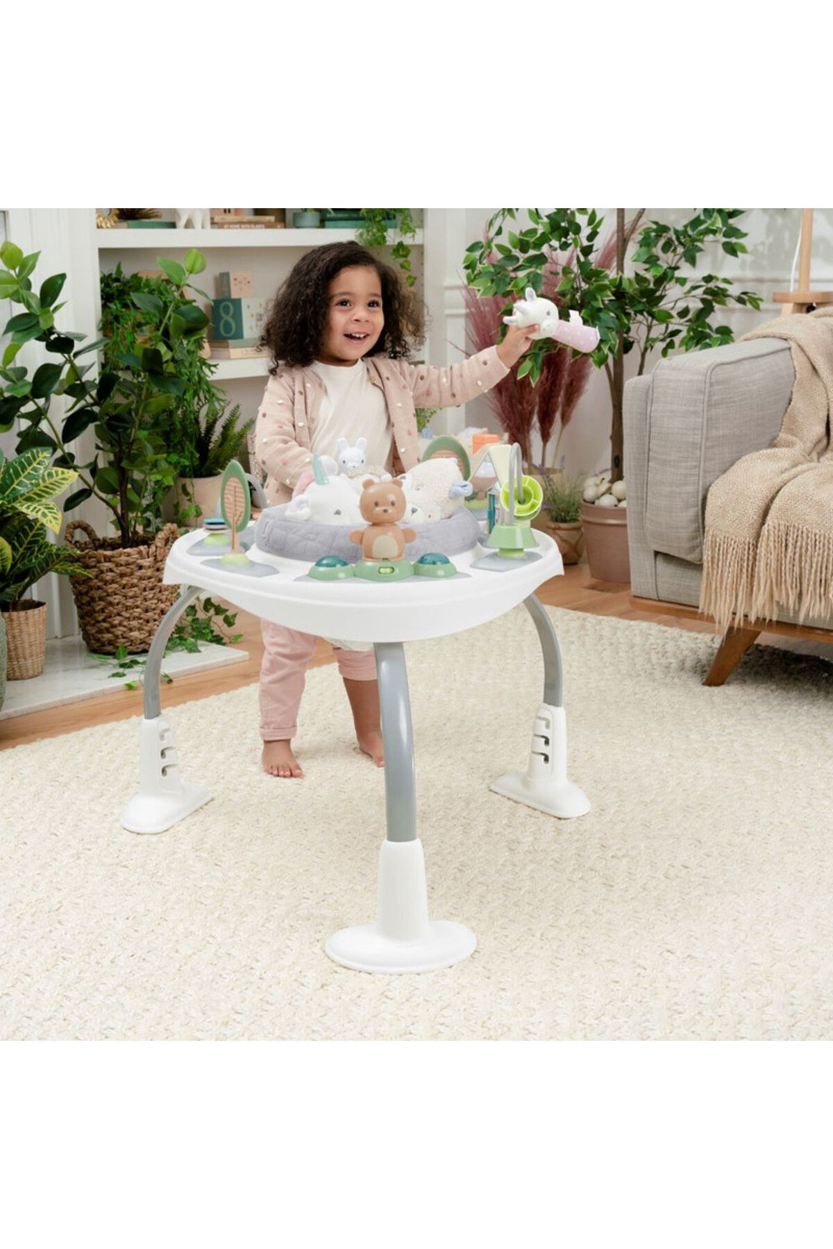 Ingenuity-مجموعة أنشطة 2 في 1 من Spring & Sprout مع طاولة - الغابة الأولى - العمر: من 6 إلى 24 شهرًا فأكثر 6