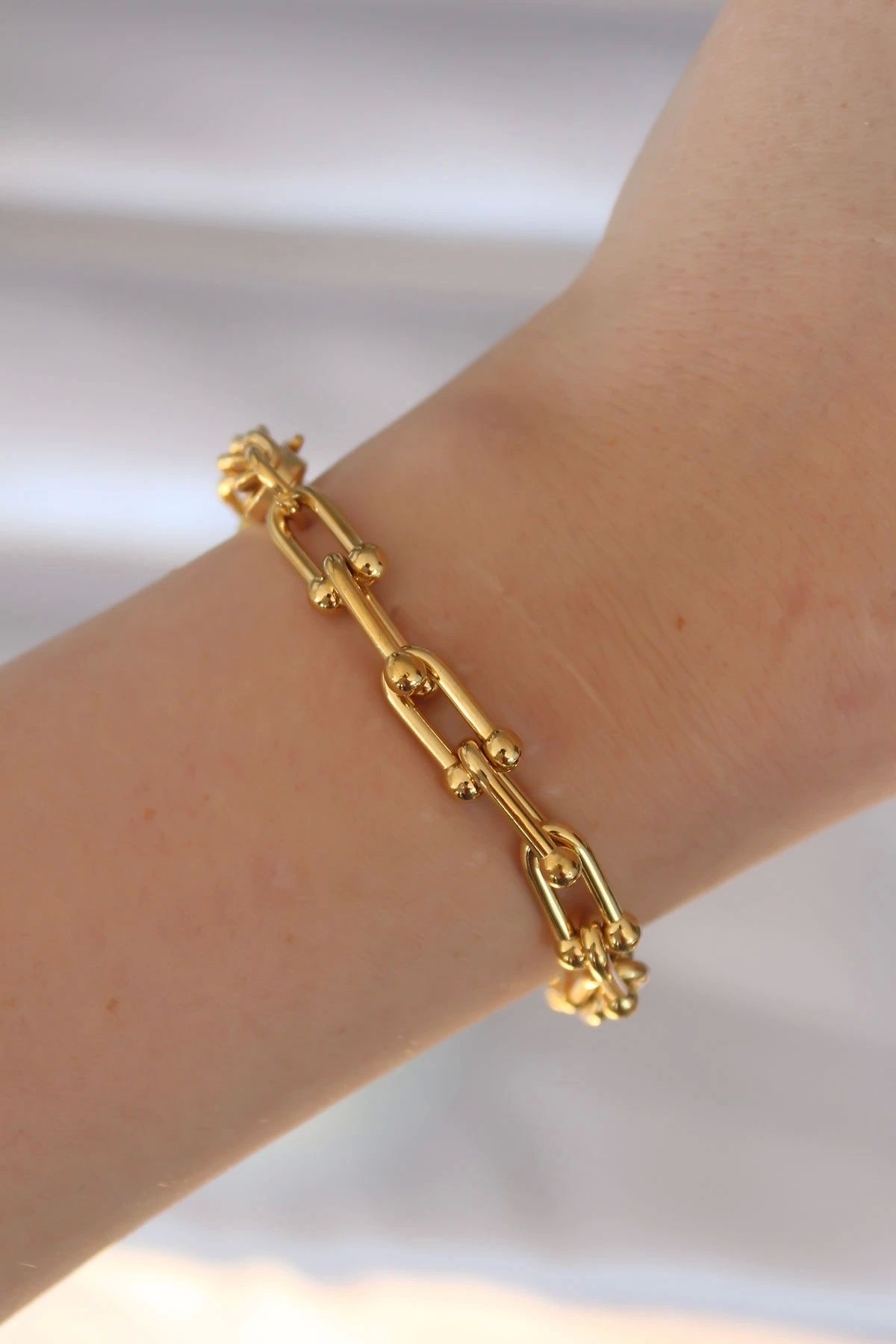 STOREMAX 316L Çelik Gold Renk Bileklik
