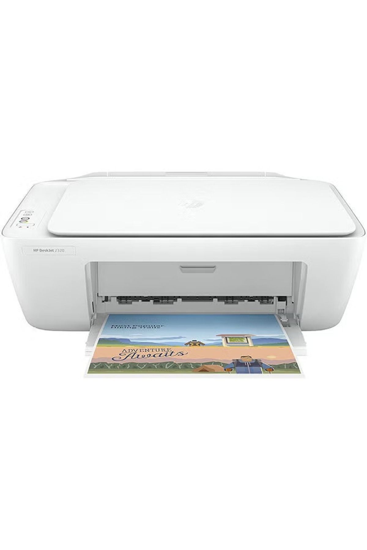 HP-طابعة ديسك جيت 2320 الكل في واحد، بمنفذ USB، طابعة صغيرة للطباعة والمسح الضوئي والنسخ - 7WN42B أبيض 3