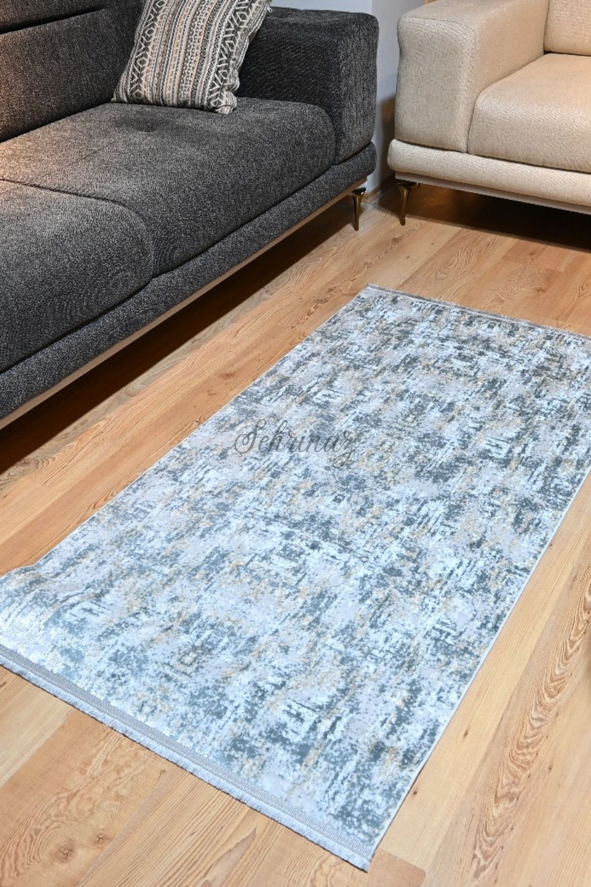 Şehrinaz Sisal Halısı Dekor Salon Halısı Yıkanabilir Halı Salon Aksesuarları Dokuma Halı Kaymaz Taban Lüks