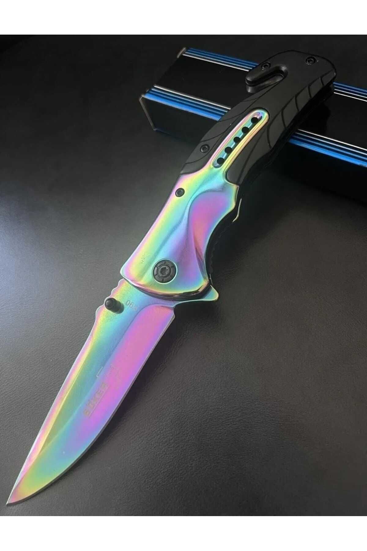 NIGHTSUN Böker F90 Rainbow Çakı
