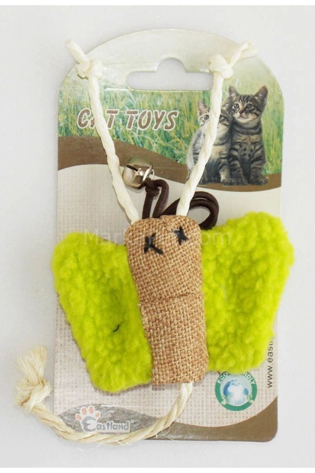 Tolzan Peluş Kedi Oyuncağı Kelebek