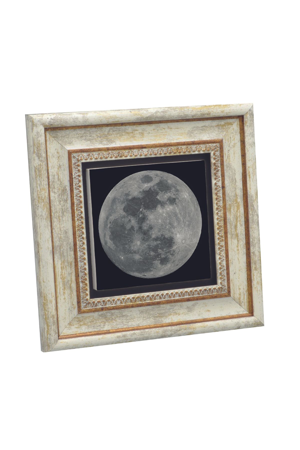 Sadrazam Dolunay Baskılı Doğaltaş Tablo (20 X 20 KRG-175)