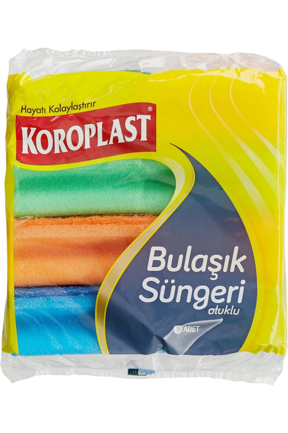 mazıdağı mazzıdağ Oluklu Bulaşik Süngeri 8'li (1 x 8 Adet) new store 1133631