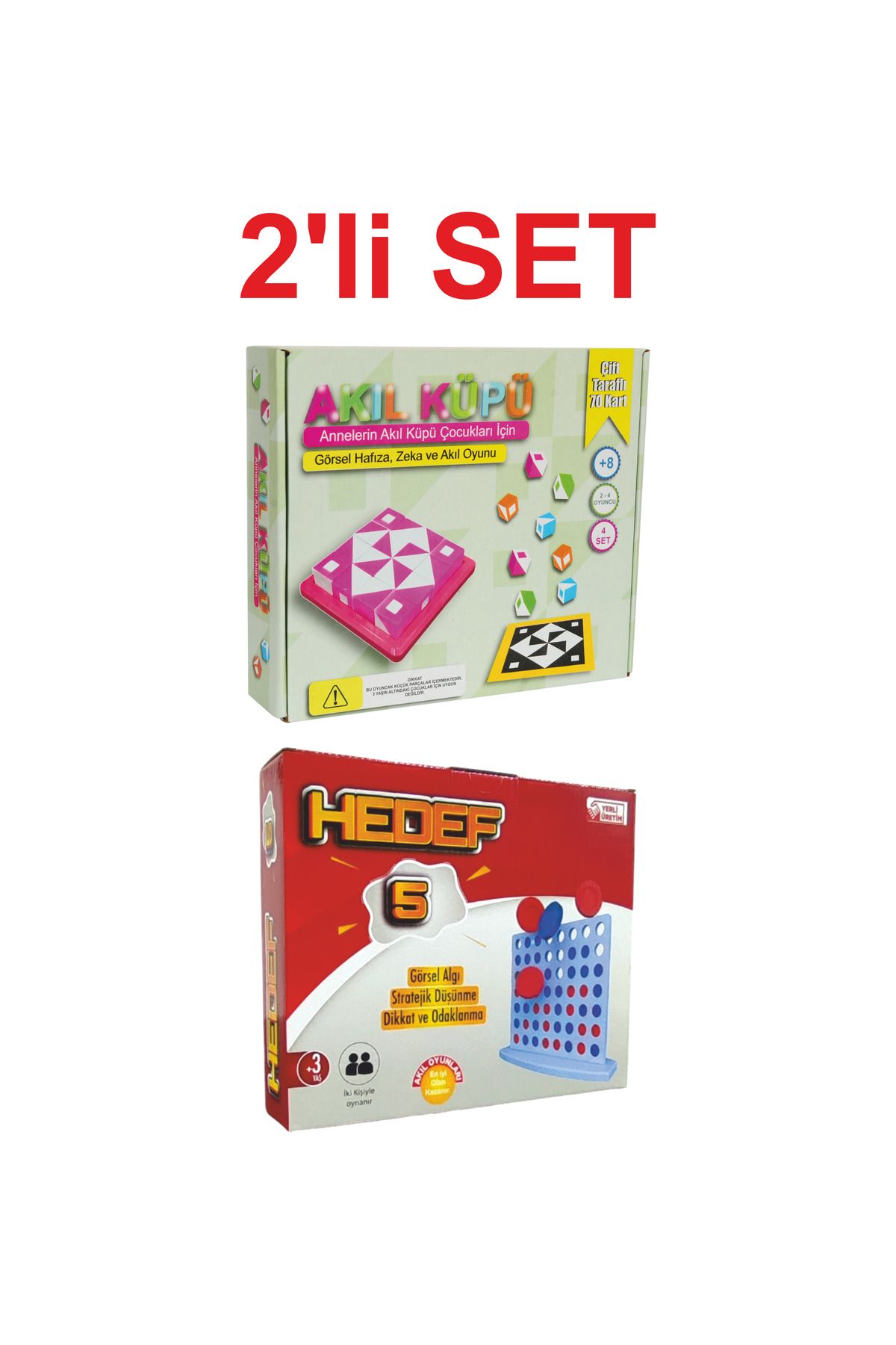 ALAY Ticaret Akıl Küpü + Hedef 5 - 2'li Ekonomik Set