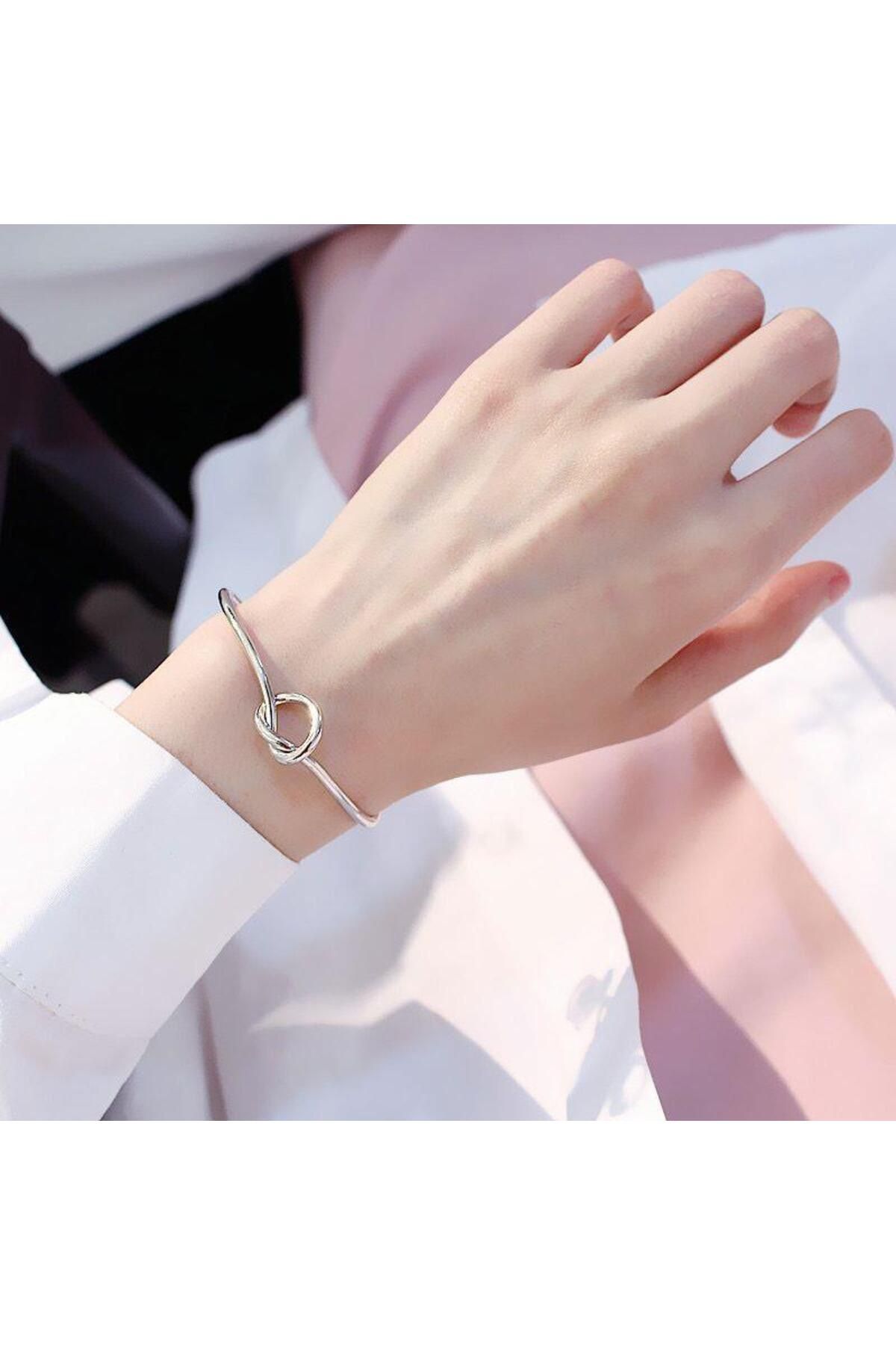 miyle VİP Düğüm Bileklik Silver