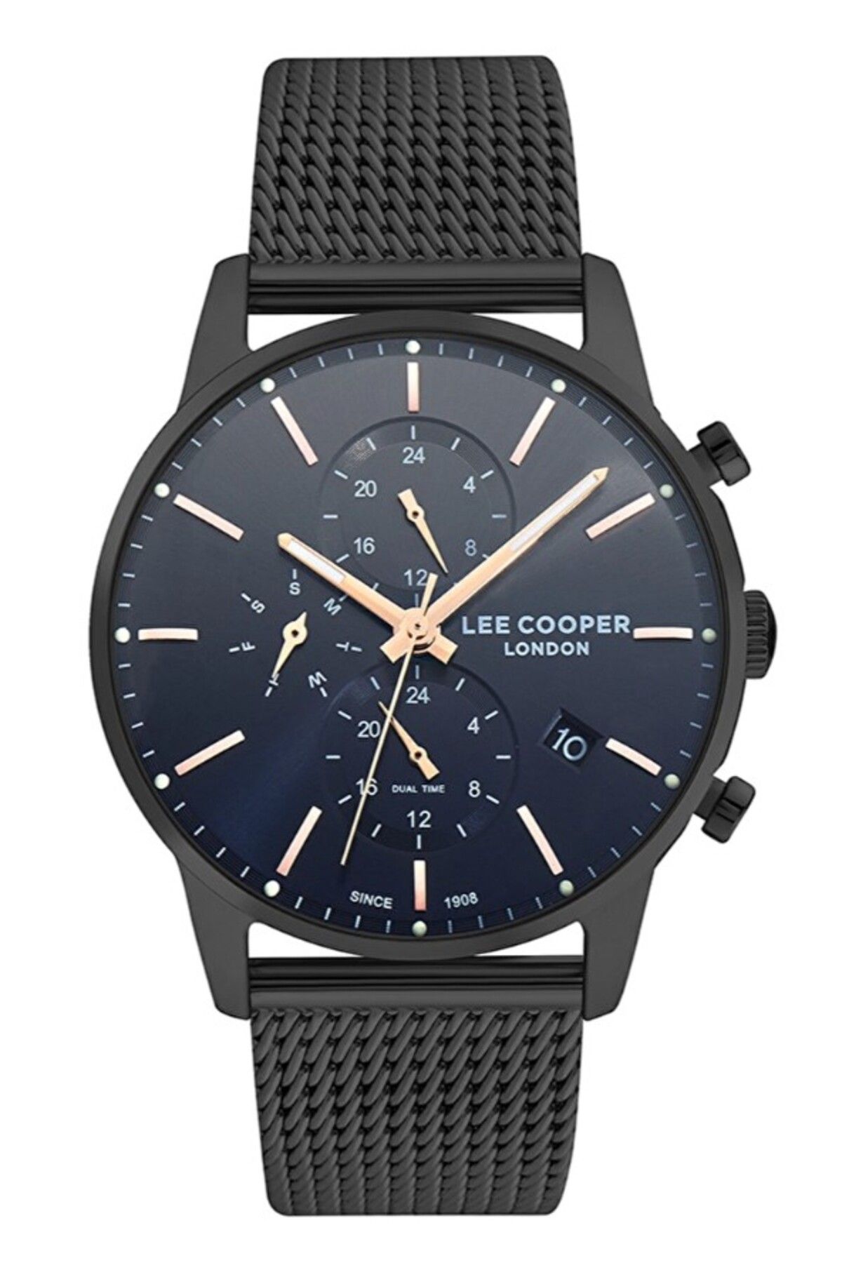 Lee Cooper-Lc07224 Functions Active Calendar Straw Cord Men's Wristwatch 5