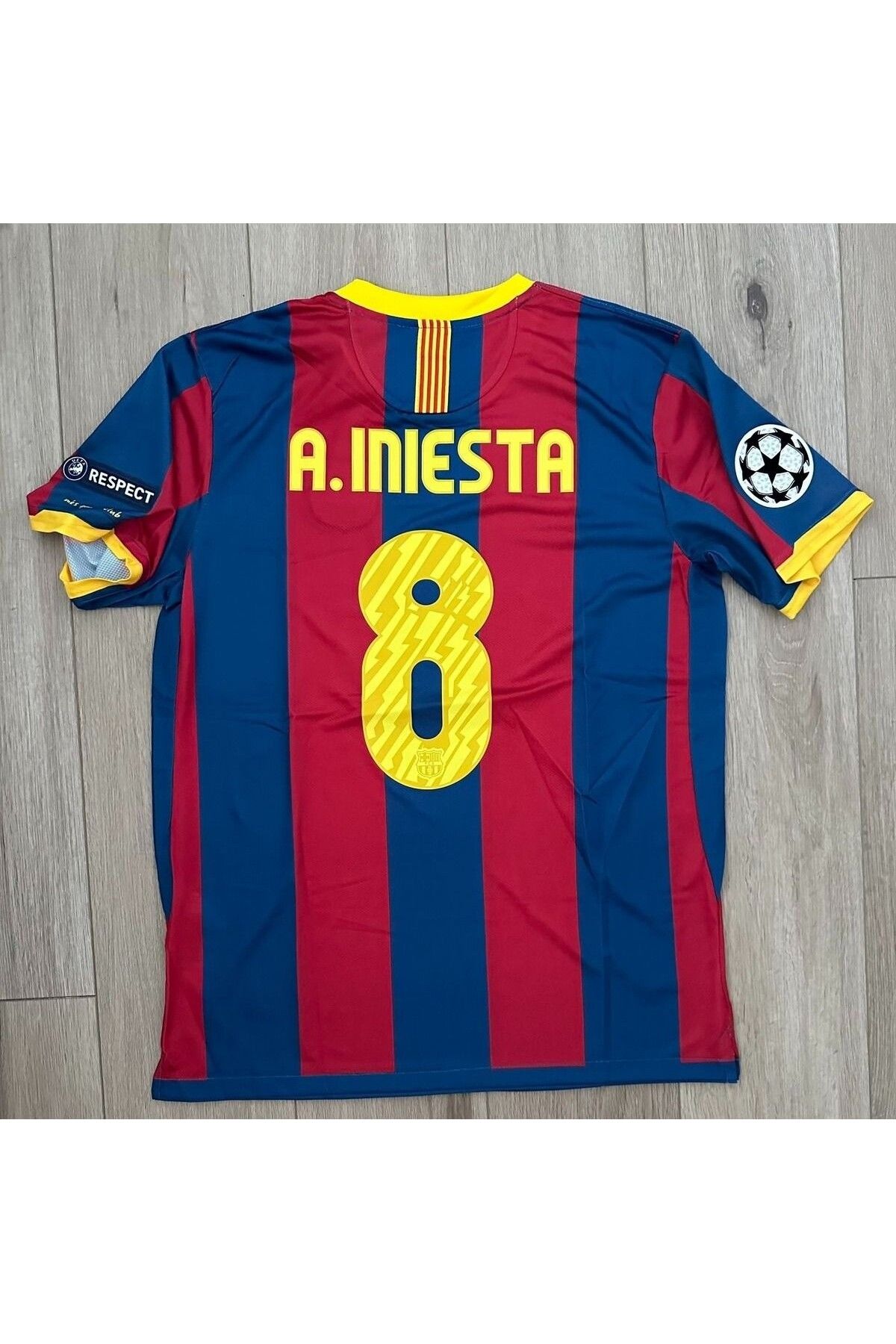 FRAGOLA Barcelona 2011 Şampiyonlar Ligi Finali Andreas Iniesta Nostalji Forması