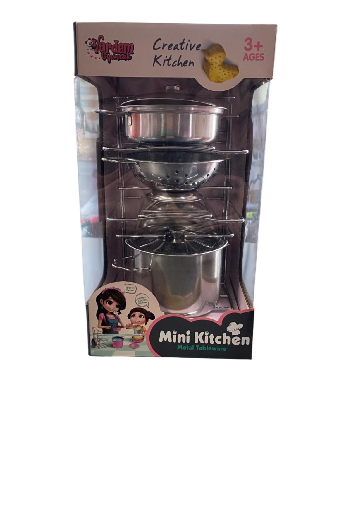 TUDİVA MİNİ MUTFAK TENCERE SETİ