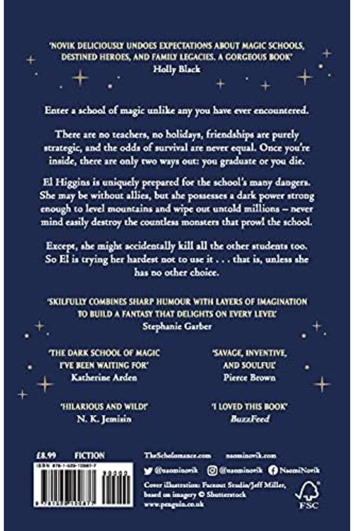 DERİK KADROĞLU Deadly Education: the Sunday Times bestseller: A TikTok sensation and Sunday Times bestsel
