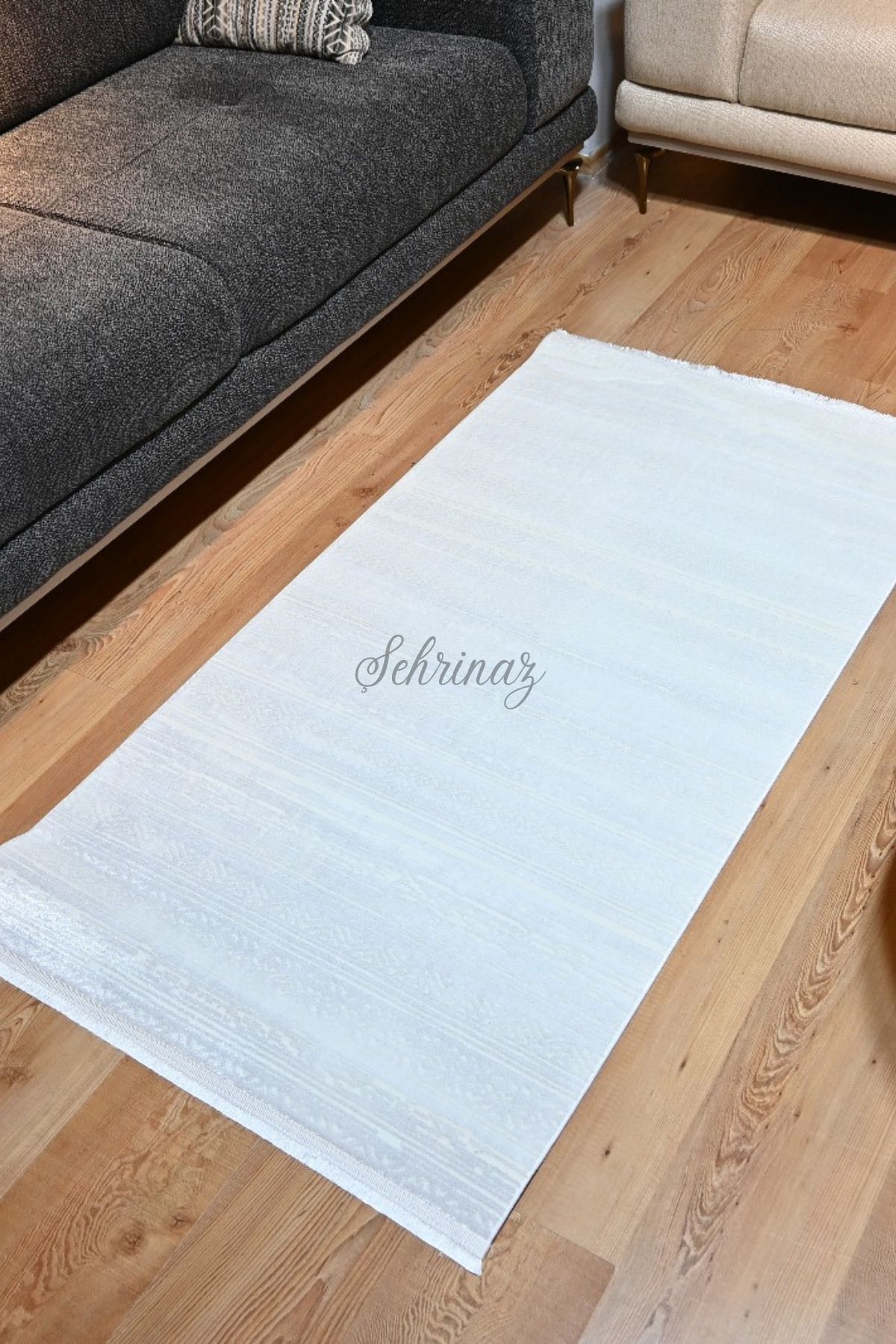 Şehrinaz Sisal Halısı Dekor Salon Halısı Yıkanabilir Halı Salon Aksesuarları Dokuma Halı Kaymaz Taban Lüks