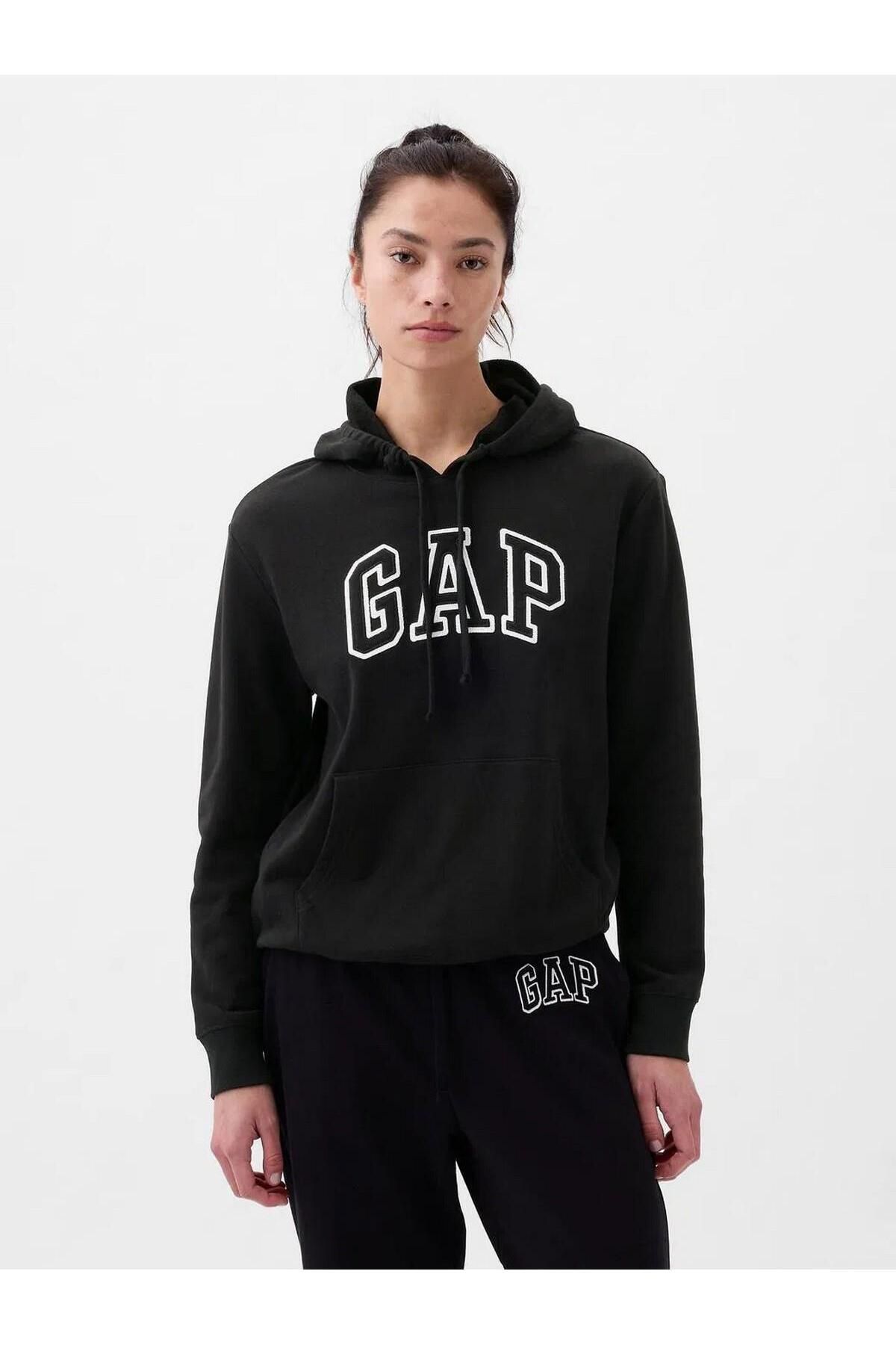 GAP 870537002 V-Frch Ft Gap Heritage Po Hd Kadın Eşofman Üstü