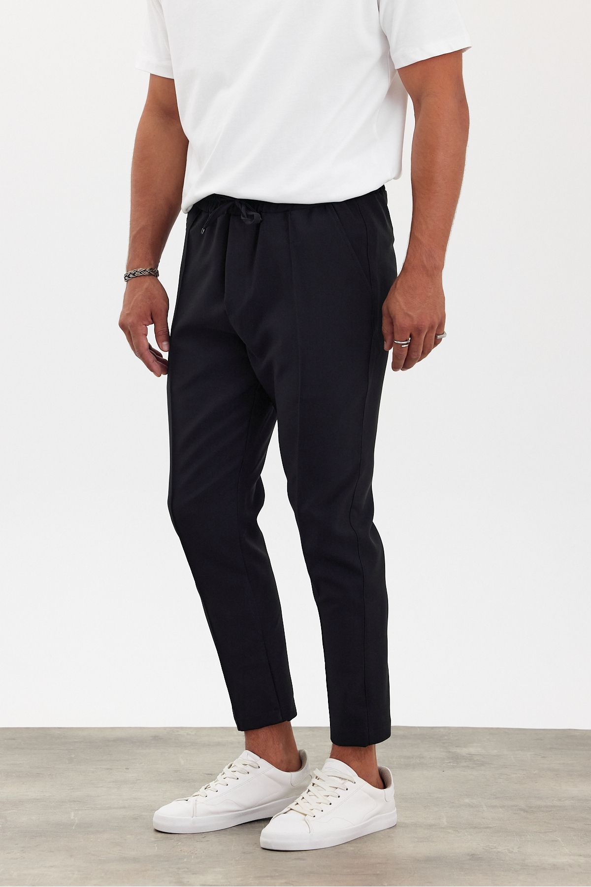 Helen Goods Yeni Sezon Dar Paça Beli Lastikli Erkek Jogger Pantolon