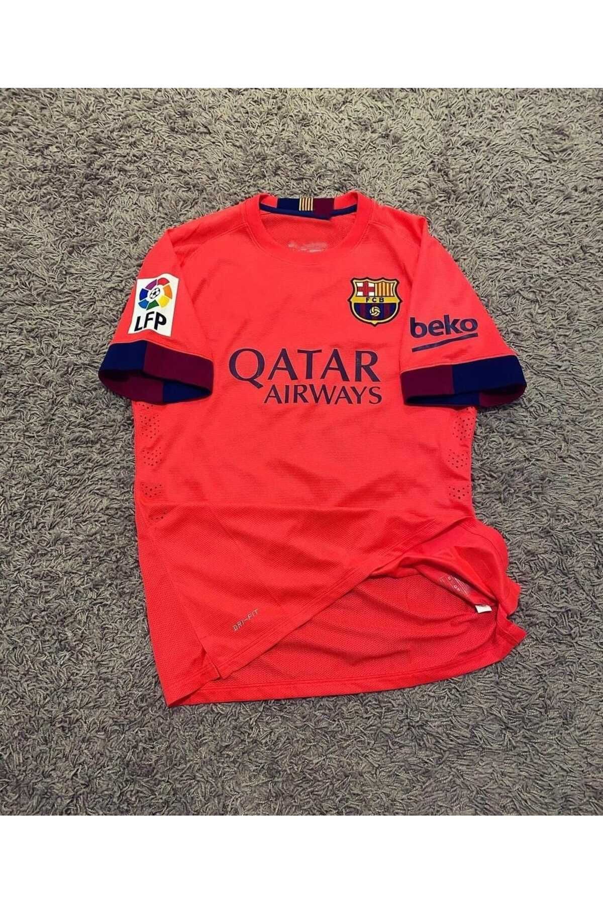 FRAGOLA Fc. B.a.r.c.e.l.o.n.a 2015/16 Sezonu Lionel Messi Nostalji Forması (Turuncu)