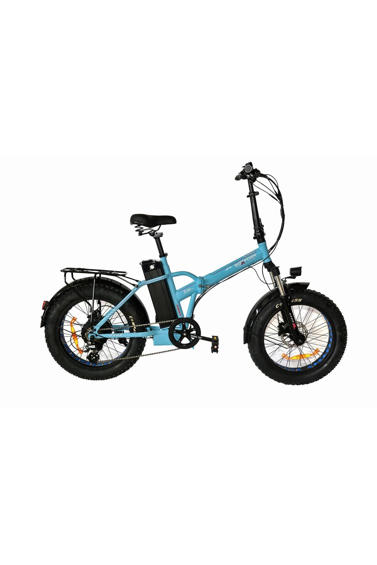 ROXFORM R-200 PRO Elektrikli Katlanabilir Bisiklet 10AH Shimano Altus Hidrolik Fren Şehir Bisikleti