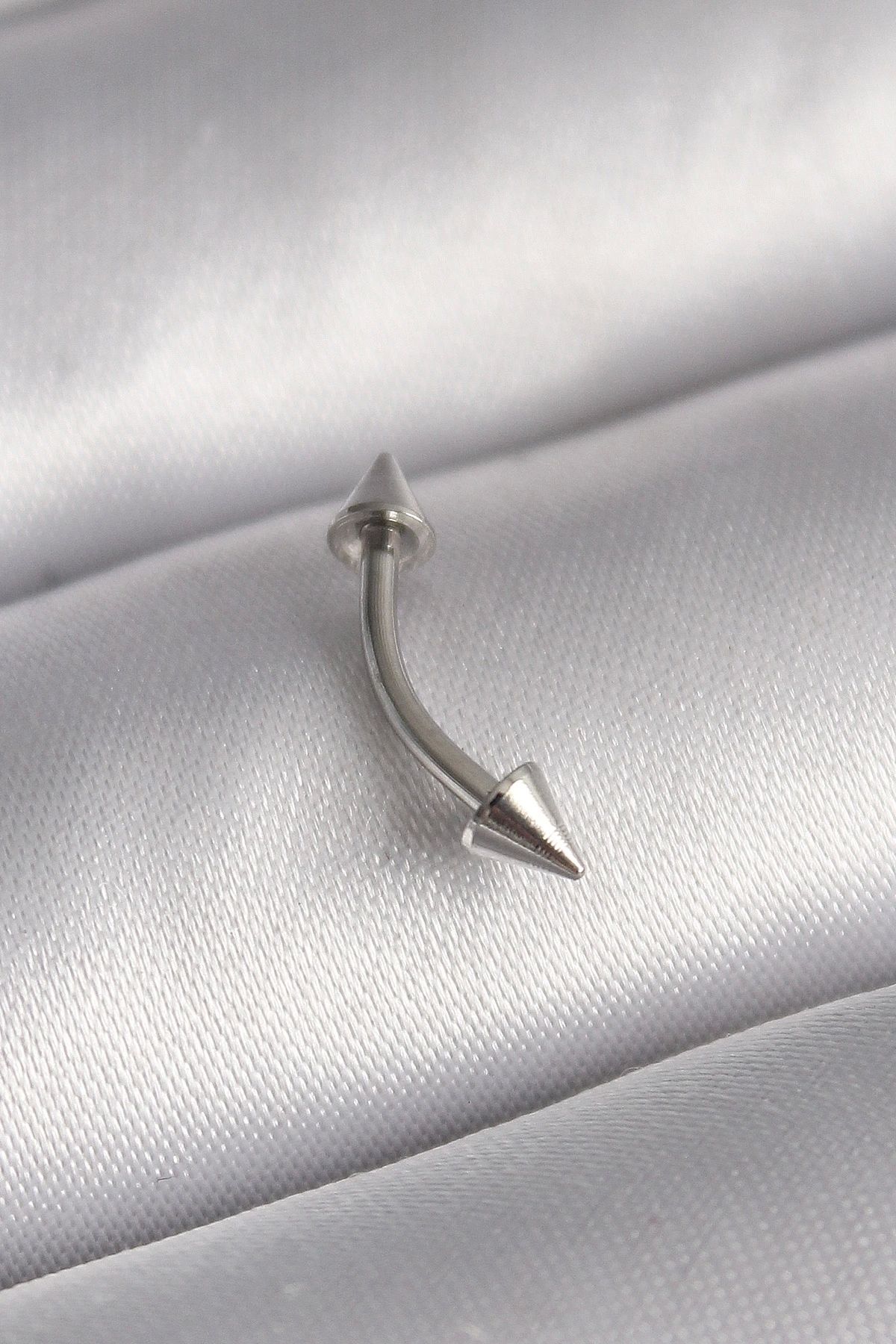 STOREMAX 316L Çelik Gümüş Renk Çivi Model Piercing