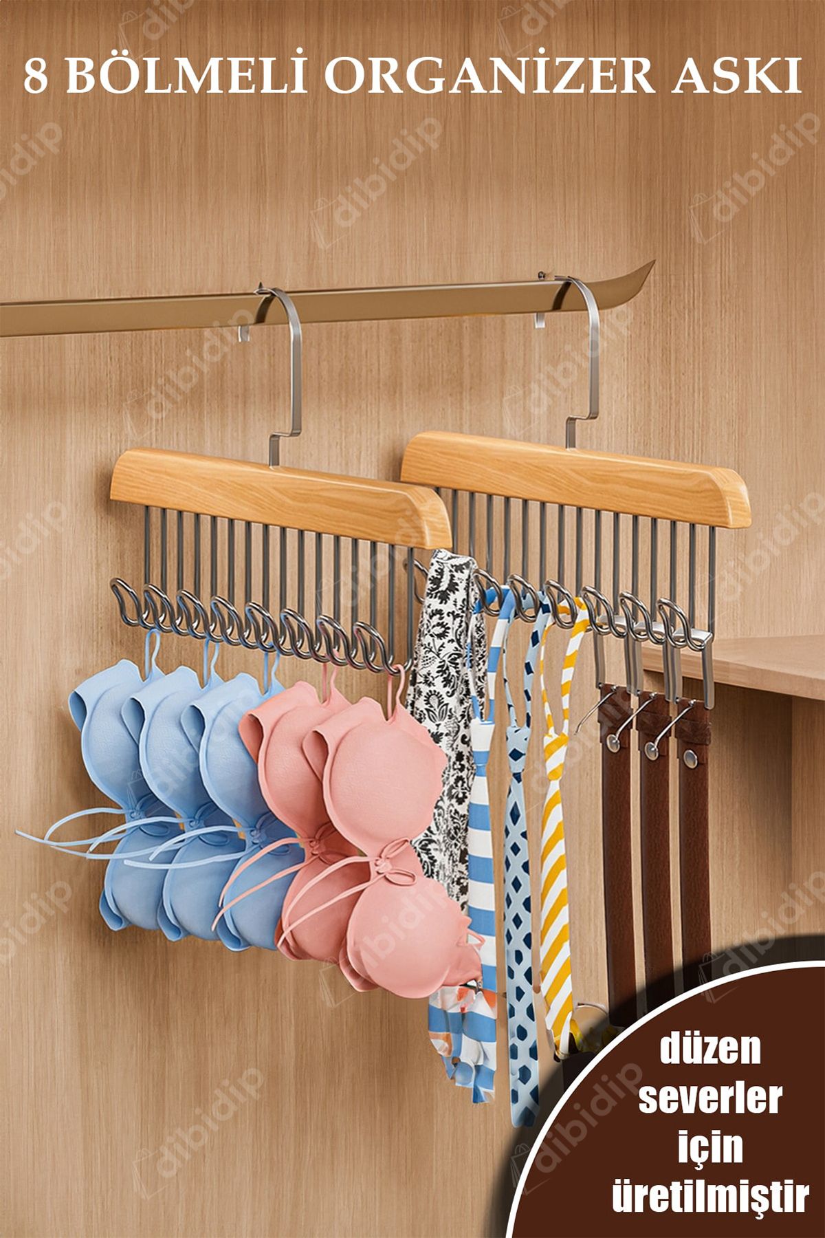 CMT 👚8 BÖLMELİ ORGANİZER ASKI