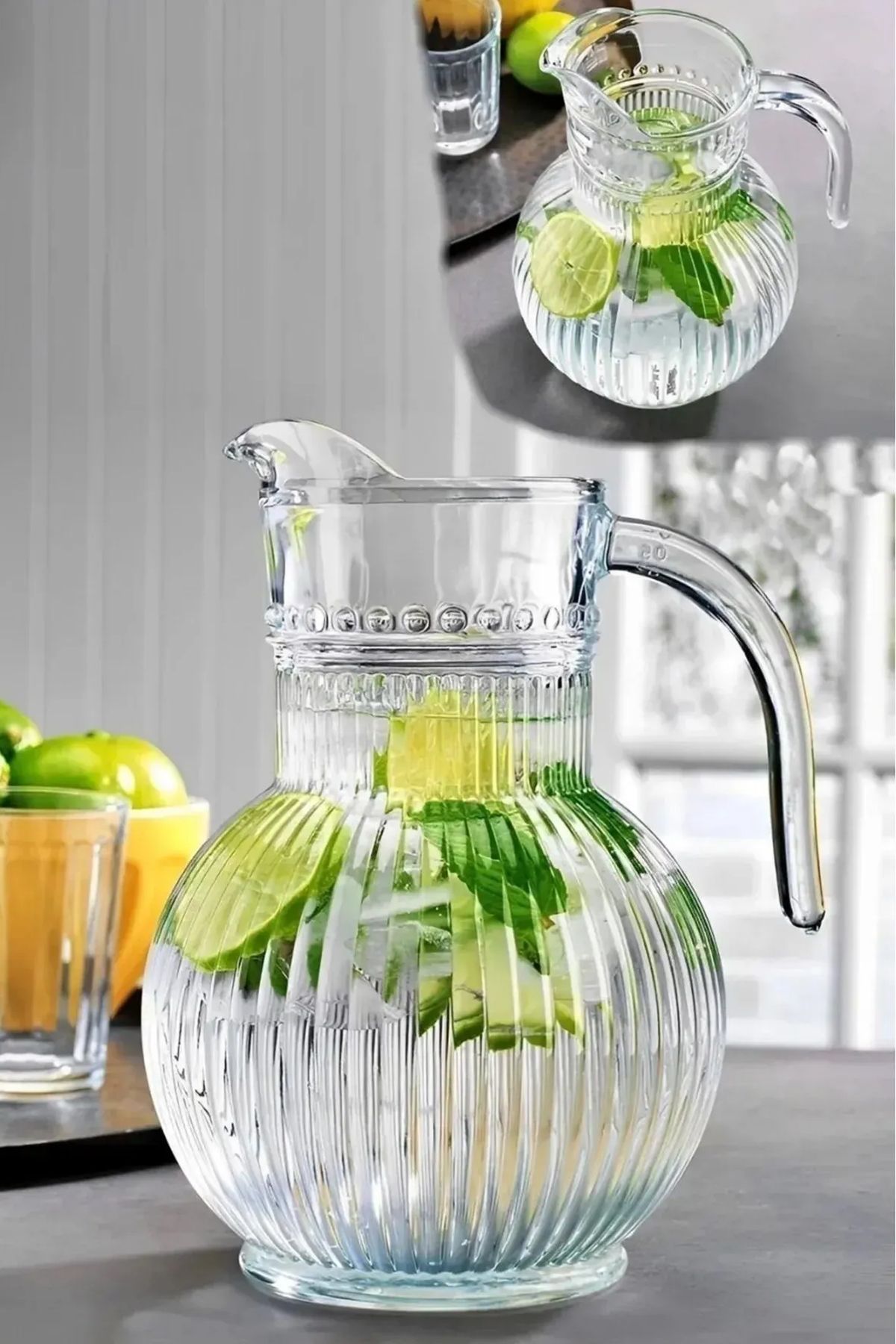 Home Tombik Cam Sürahi 1,9 Litre
