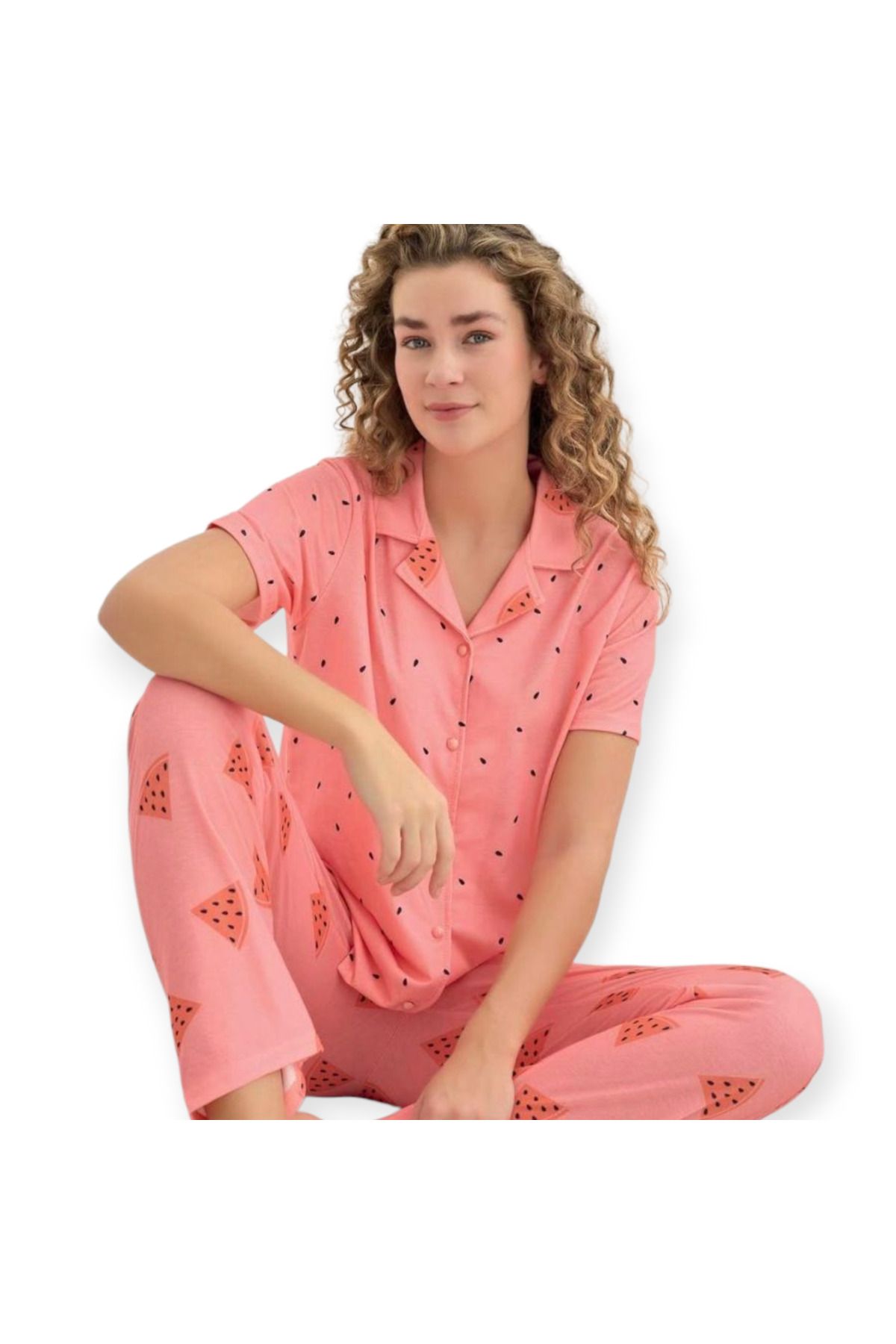 Tatty Underwear Miss Nilen's Karpuz Desenli Pijama Takımı