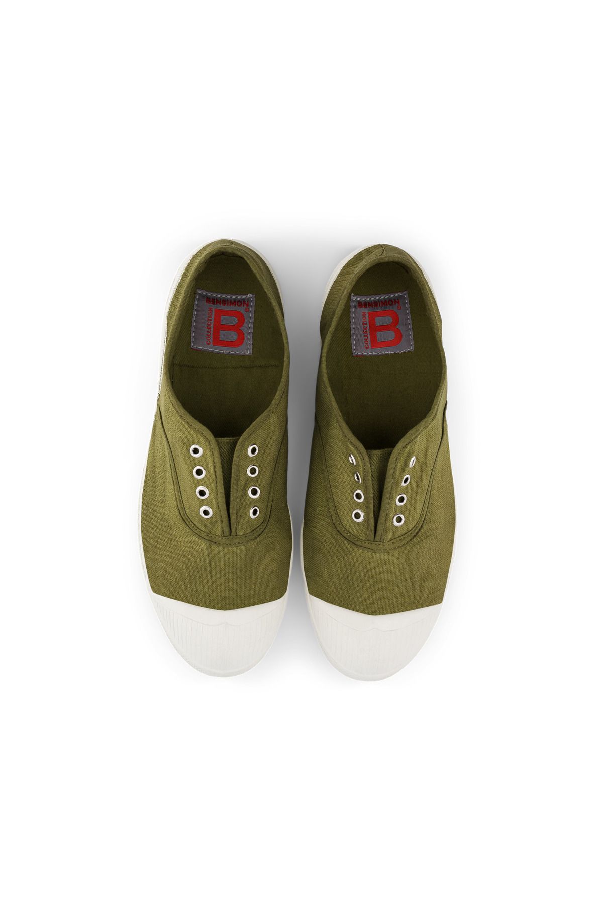 Bensimon Elly Femme Coloris Saison Olive - Yeşil Kadın Ayakkabısı