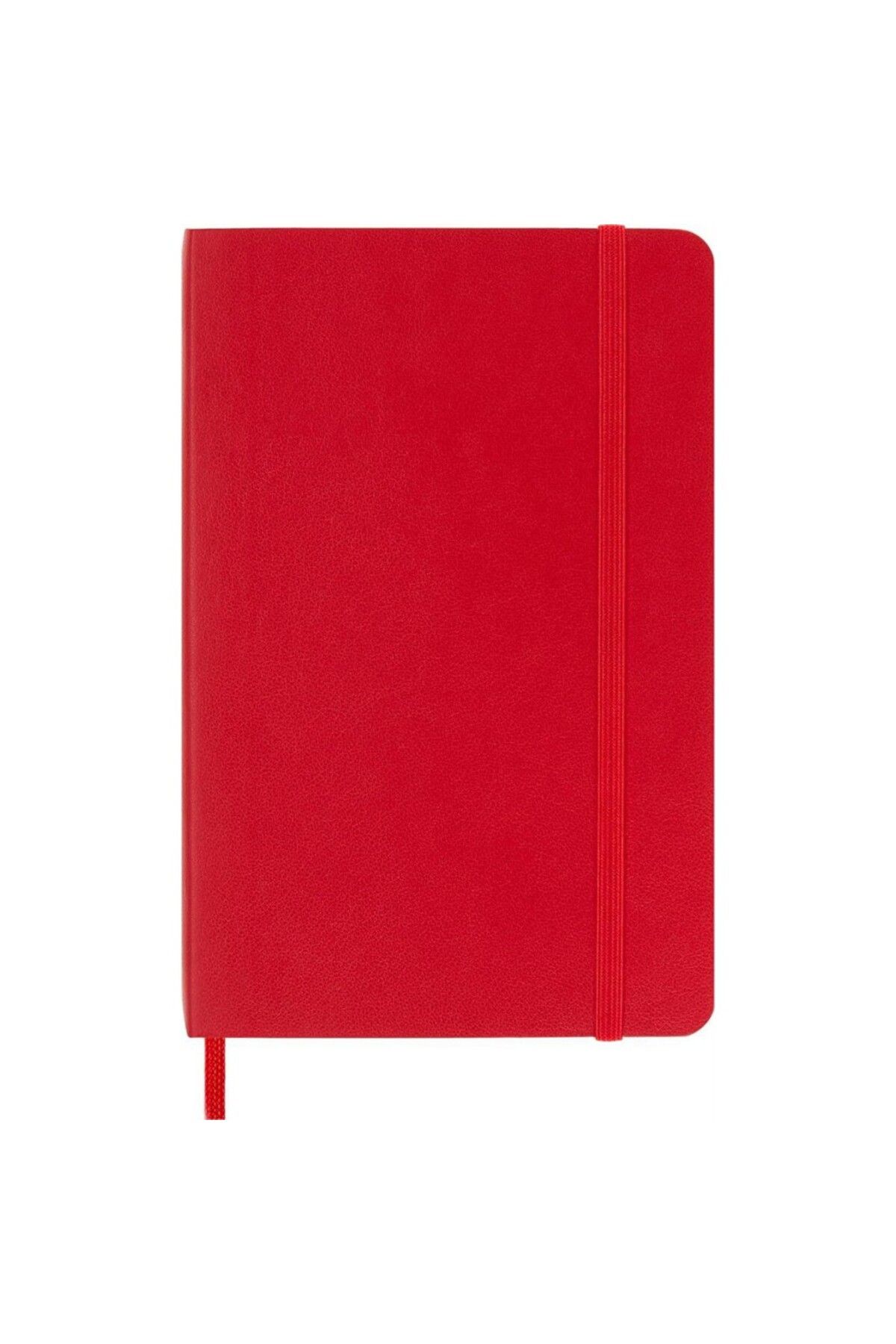 Moleskine-Striped Red Notebook Pocket Size Soft Cover 2